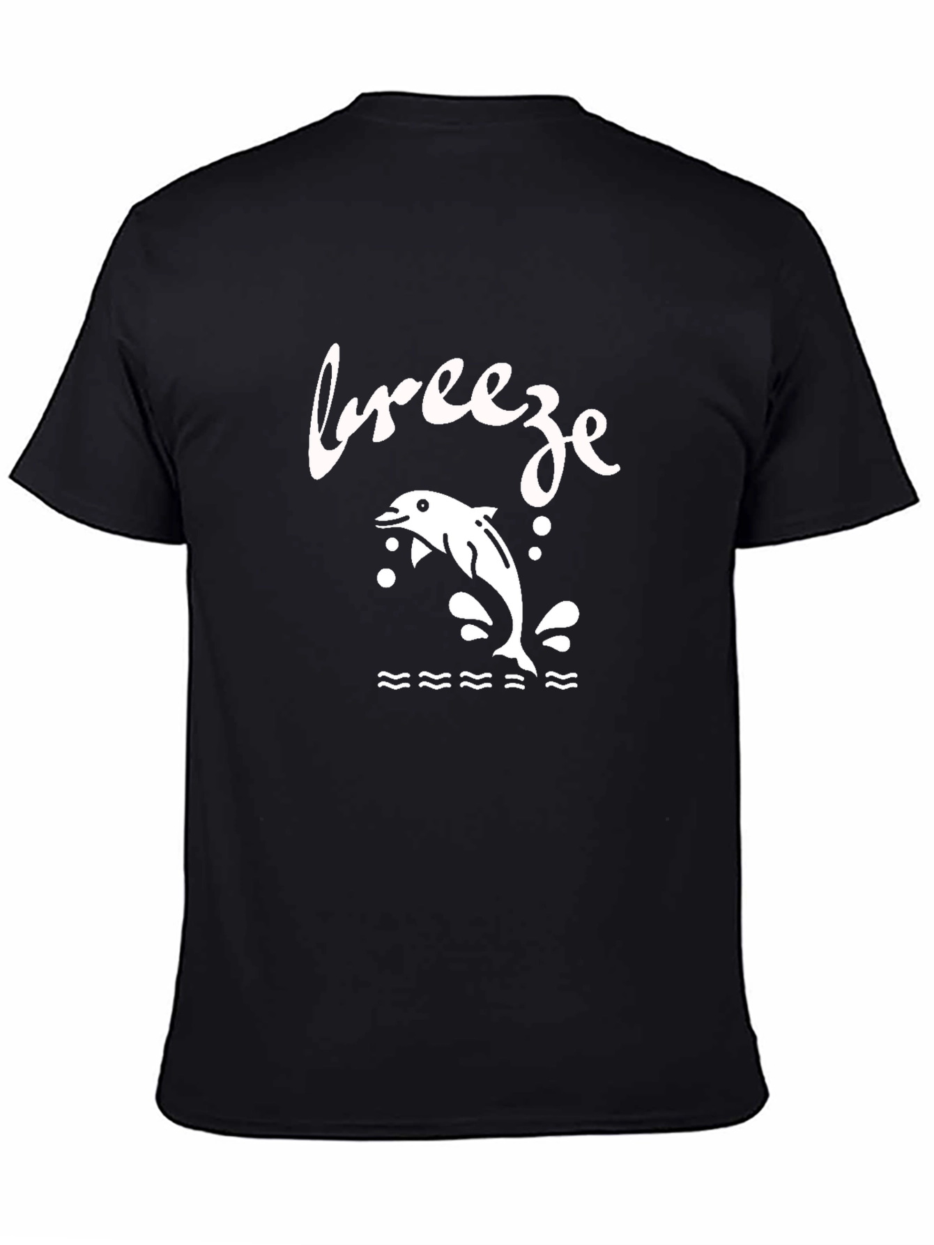 Breeze Dolphin Graphic T-Shirt - Stylish & Comfortable