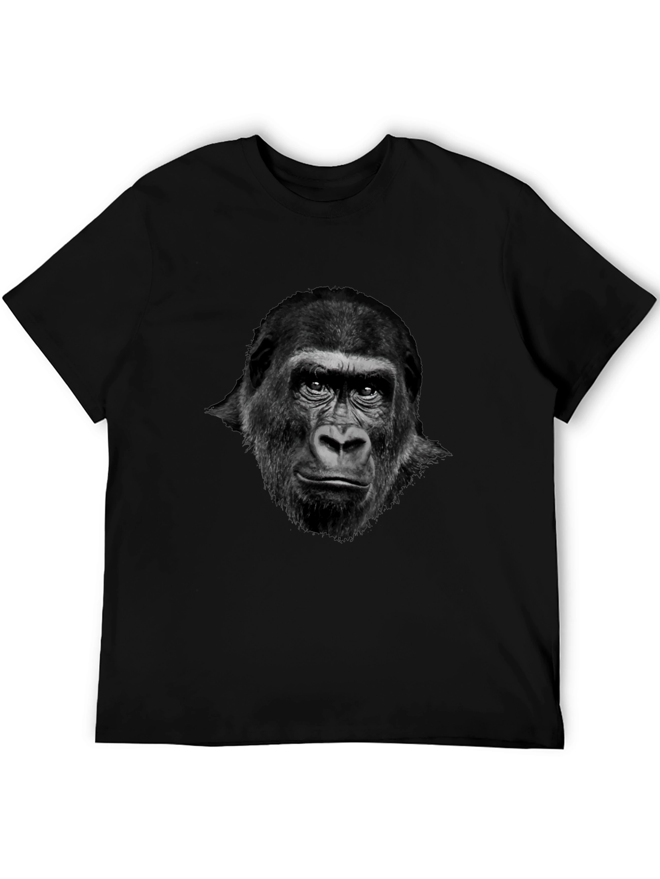 Gorilla Graphic Tee - Cool Animal Print Shirt