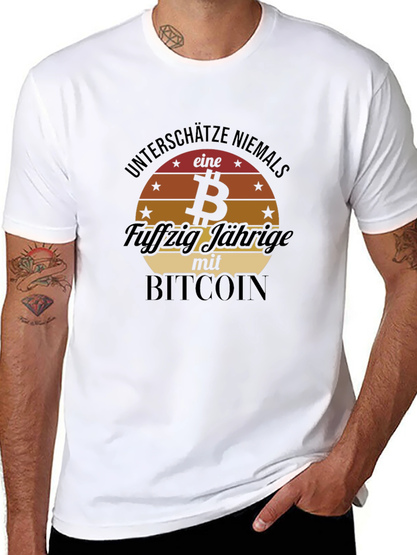 Bitcoin Fifty Year Old T-Shirt