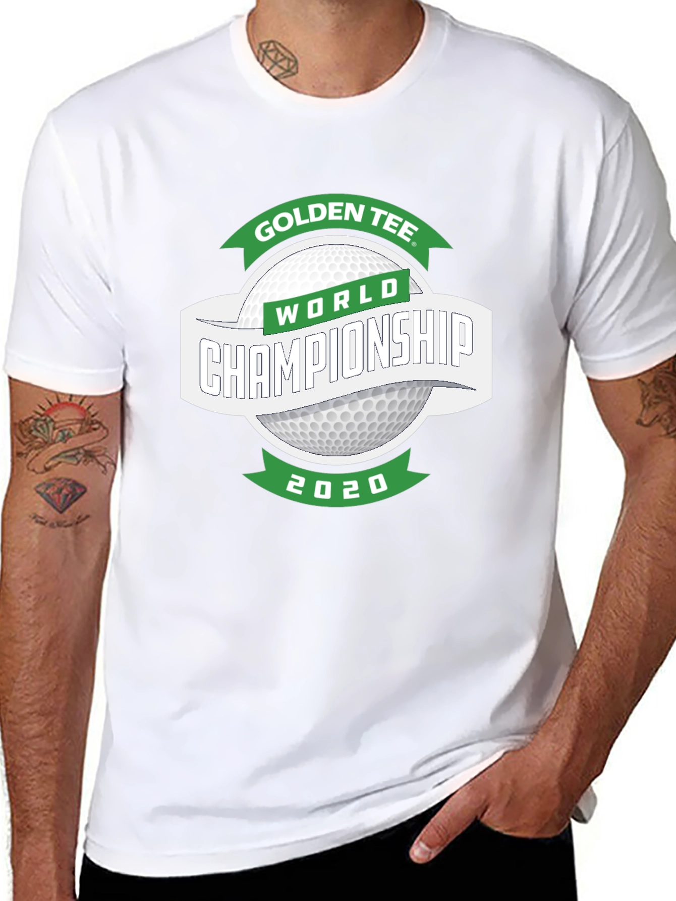 Golden Tee World Championship 2020 Black T-Shirt