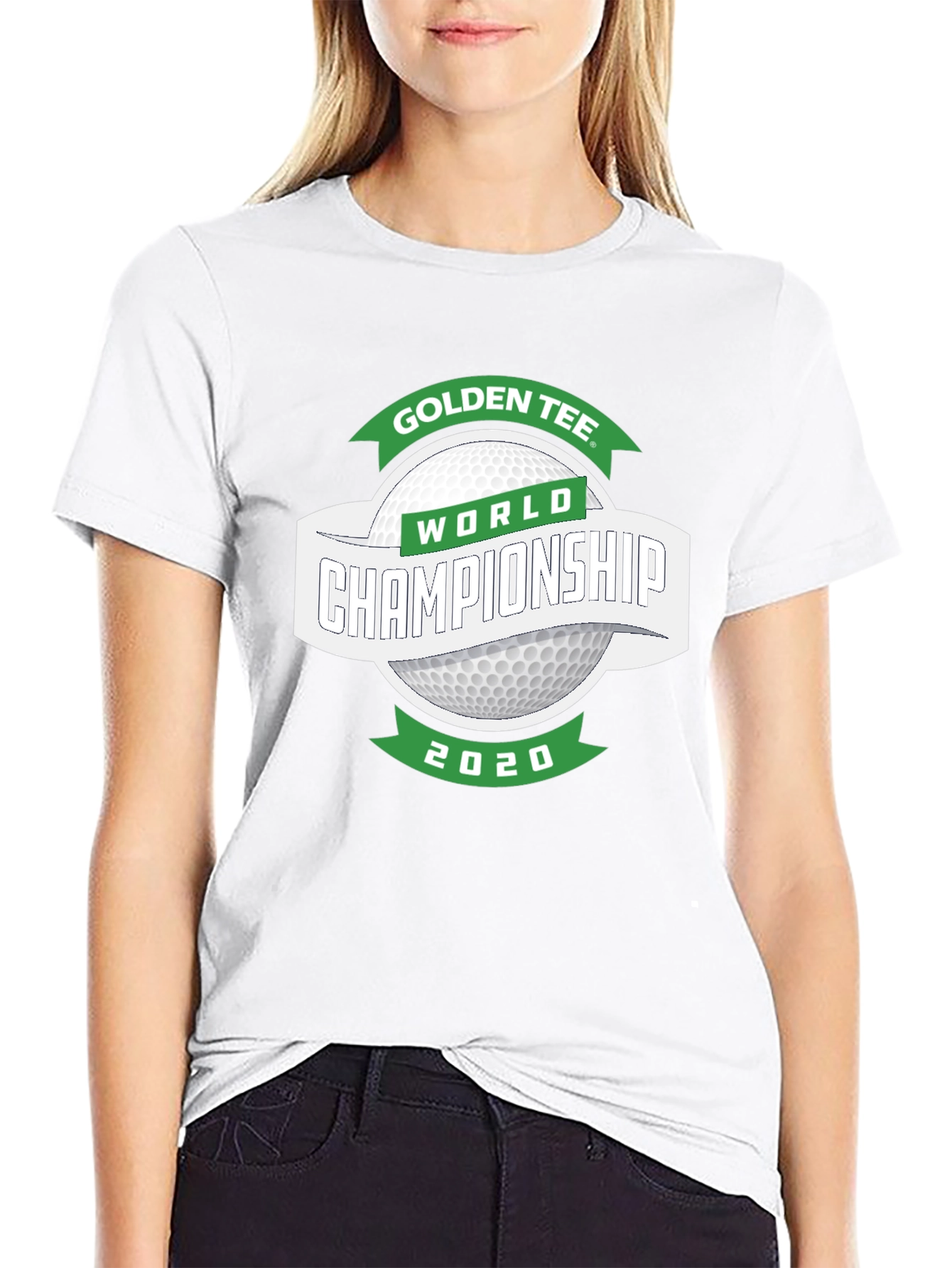 Golden Tee World Championship 2020 Black T-Shirt