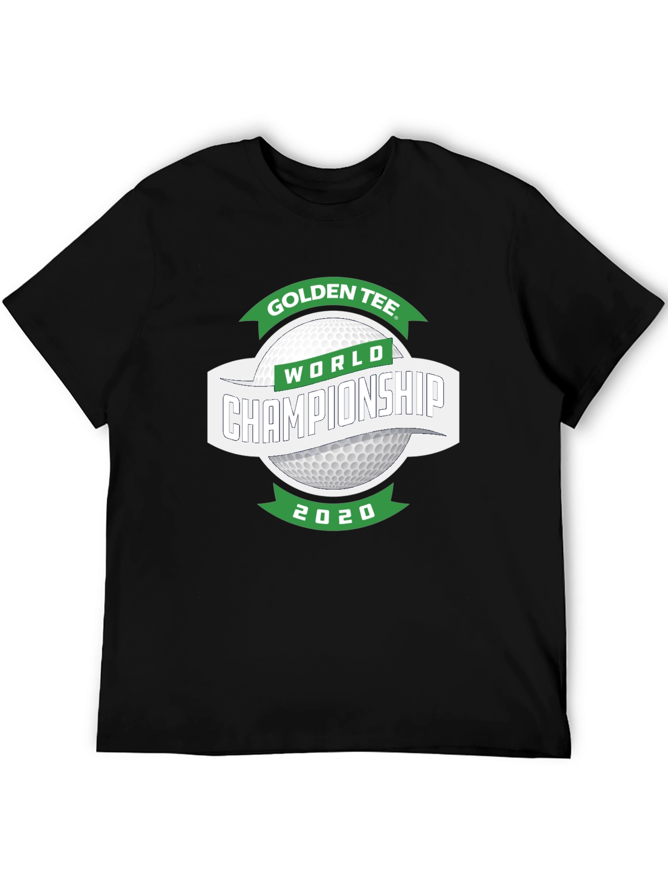 Golden Tee World Championship 2020 Black T-Shirt