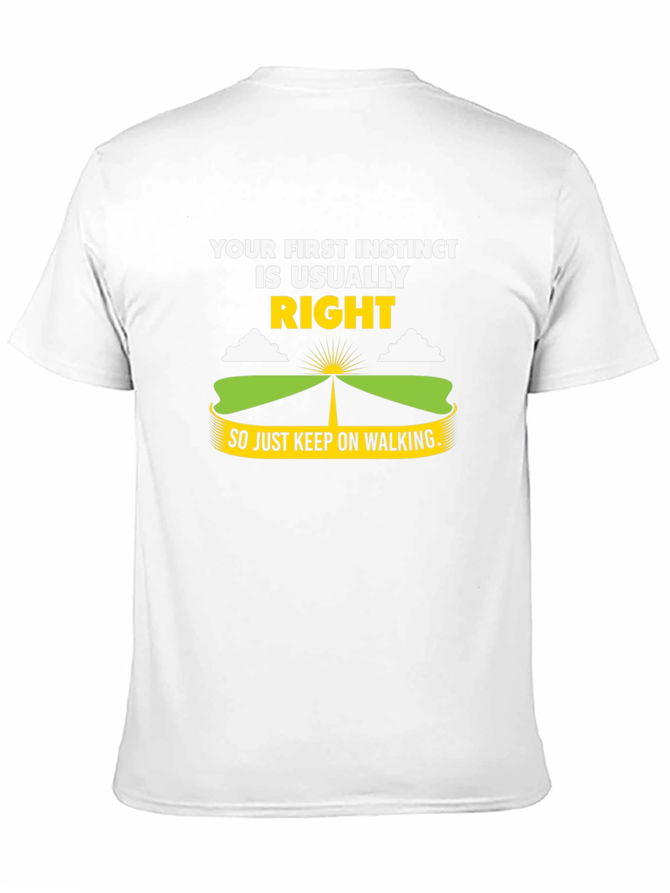 First Instinct Walking T-Shirt