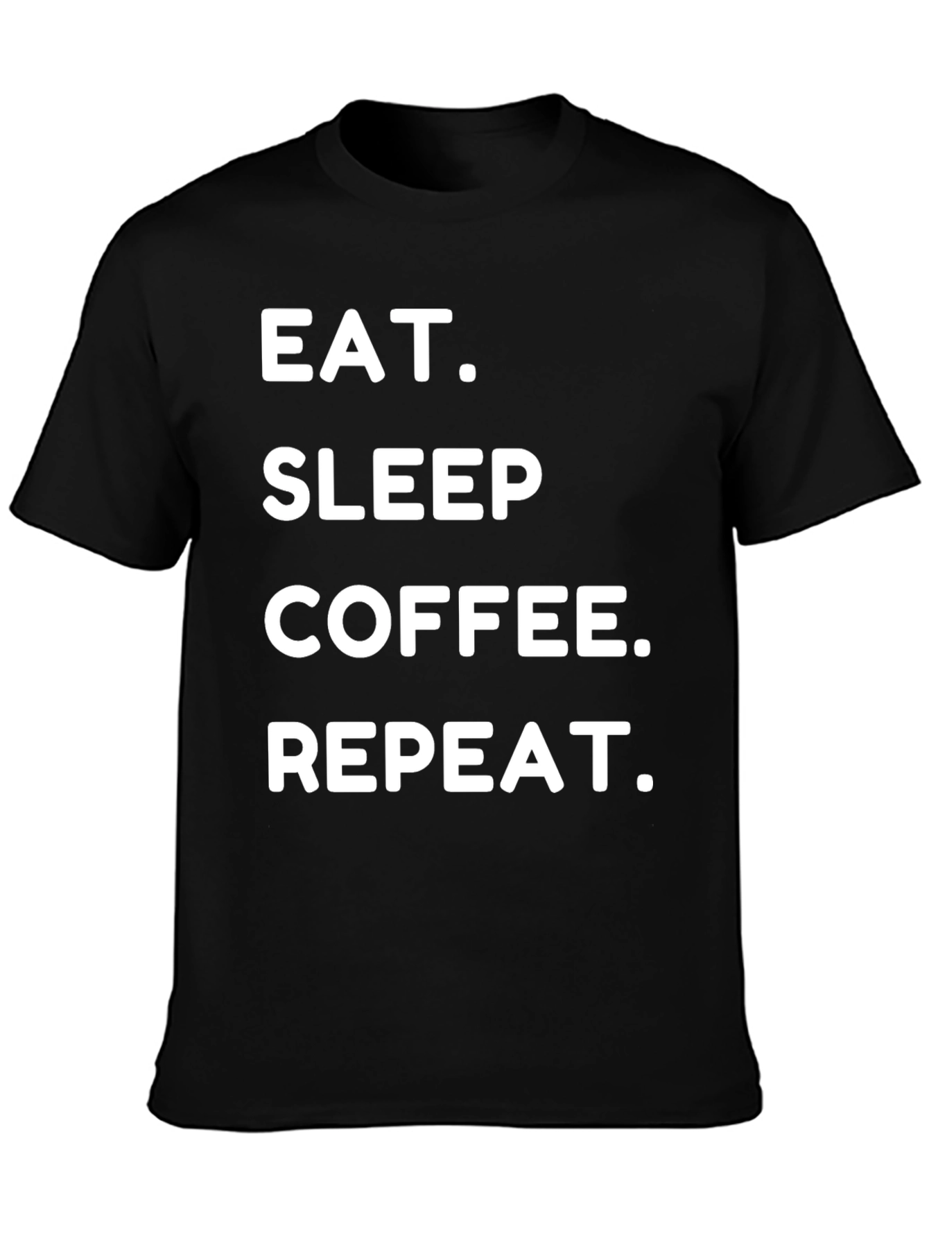 Eat Sleep Coffee Repeat Graphic Tee