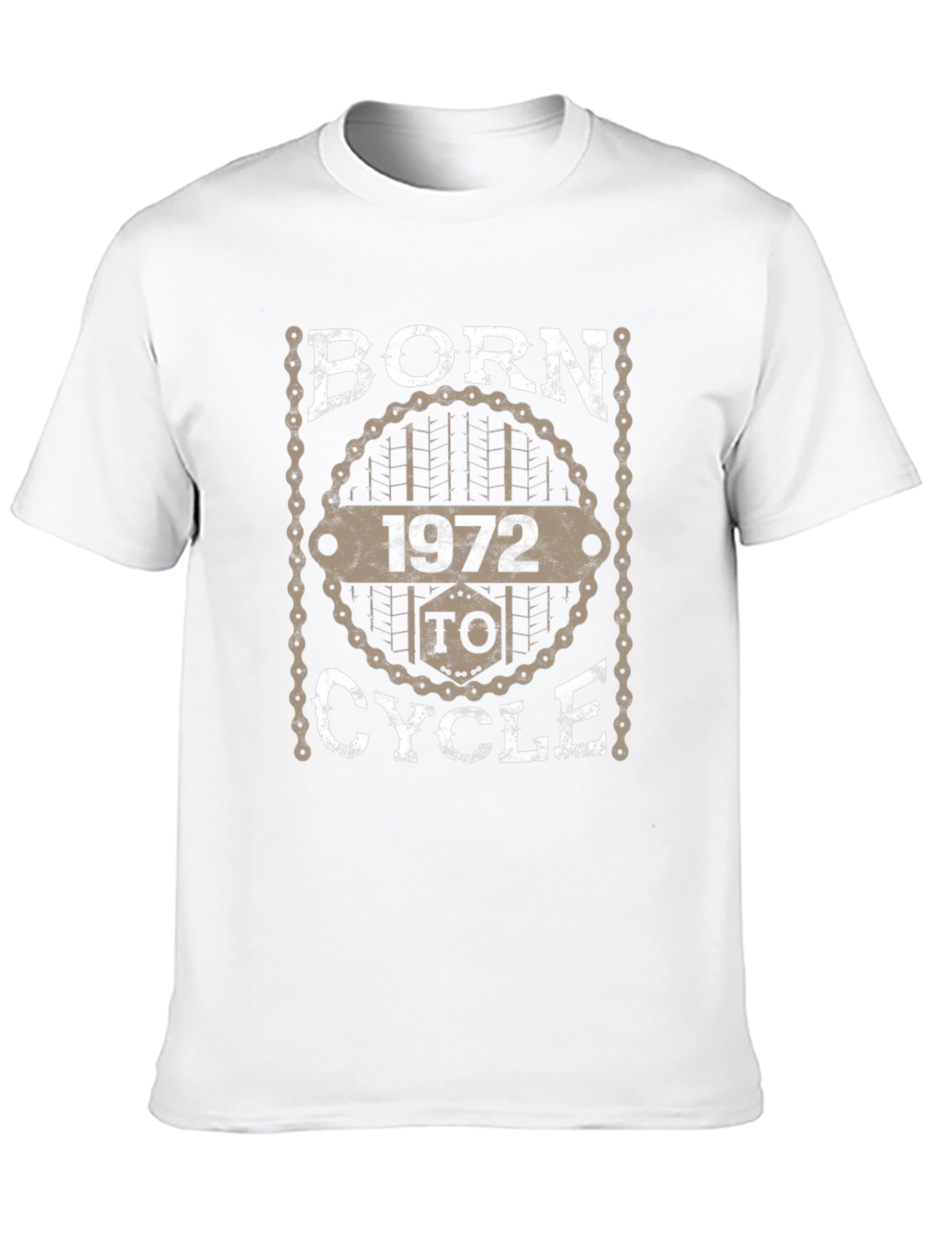 Born 1972 To Cycle - Graphic T-Shirt