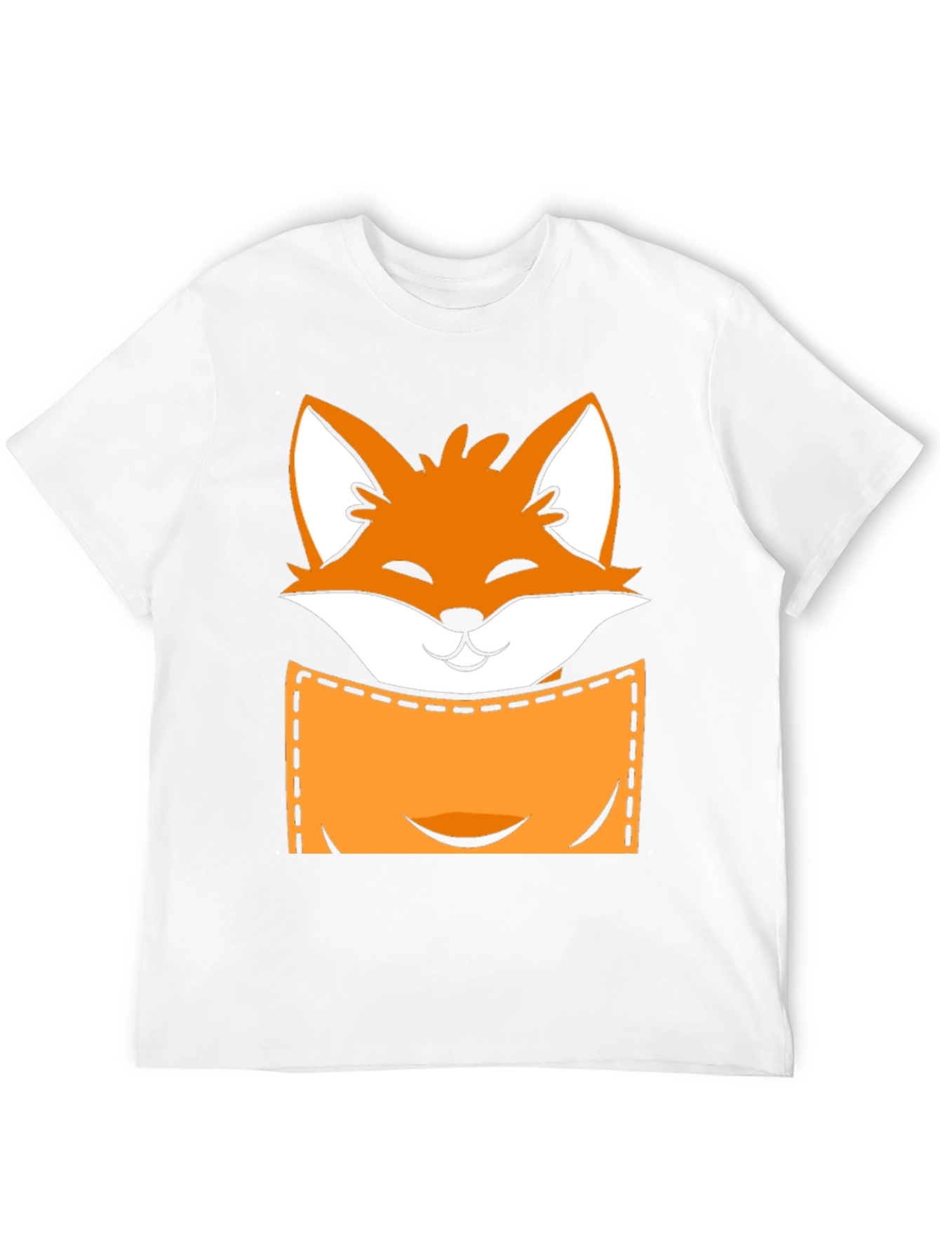 Fox Pocket T-Shirt - Novelty Graphic Tee