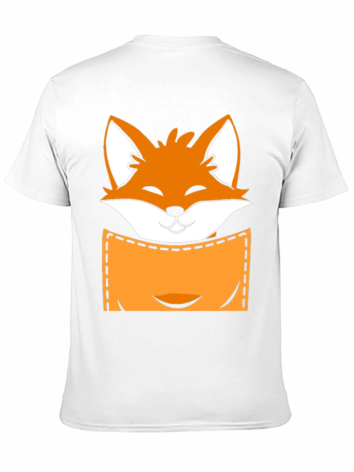 Fox Pocket T-Shirt - Novelty Graphic Tee