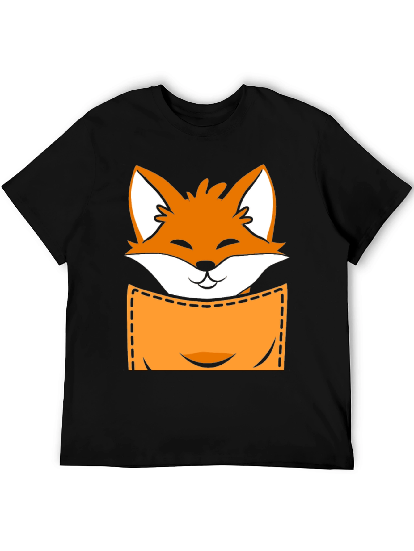 Fox Pocket T-Shirt - Novelty Graphic Tee