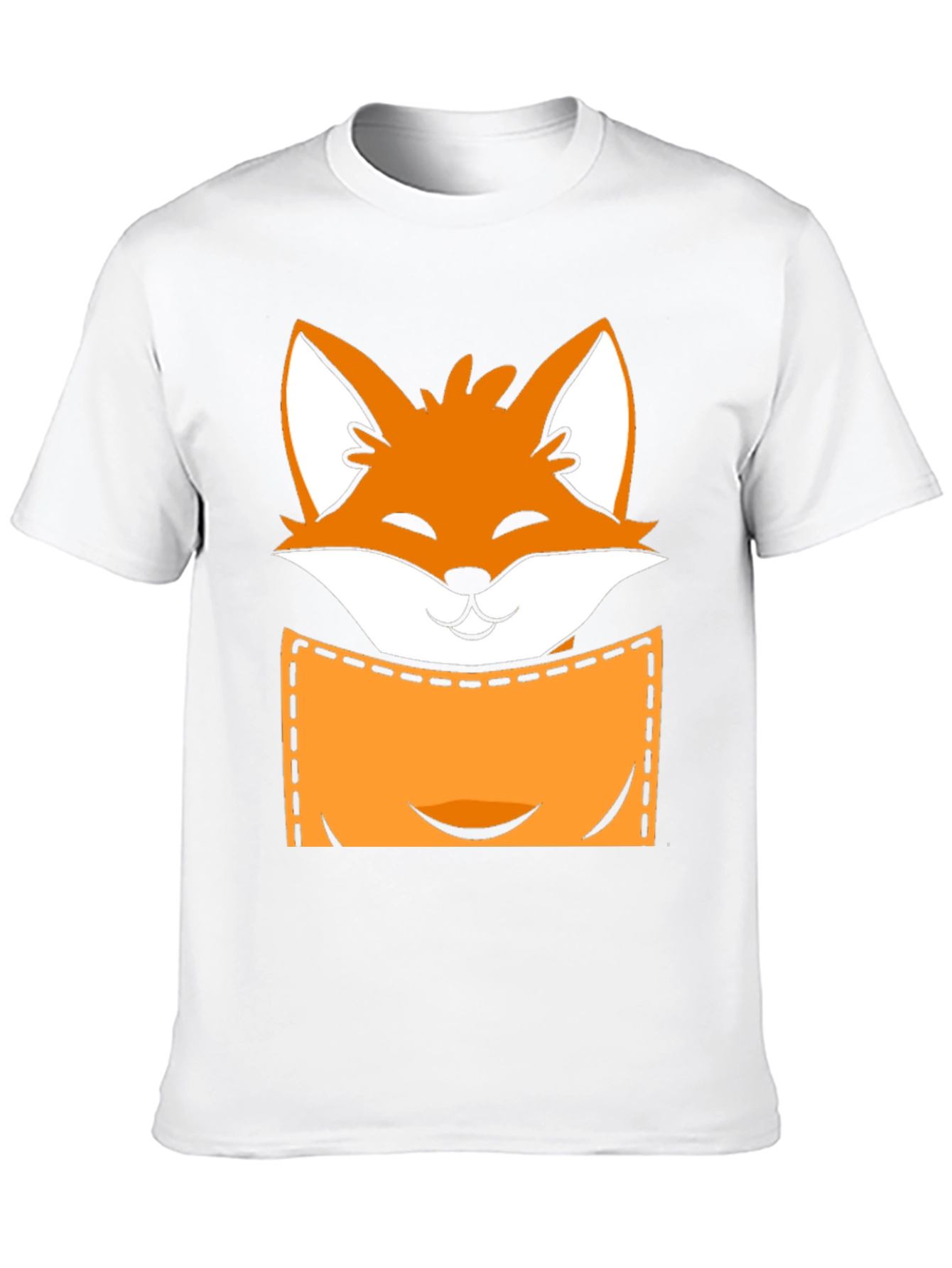 Fox Pocket T-Shirt - Novelty Graphic Tee