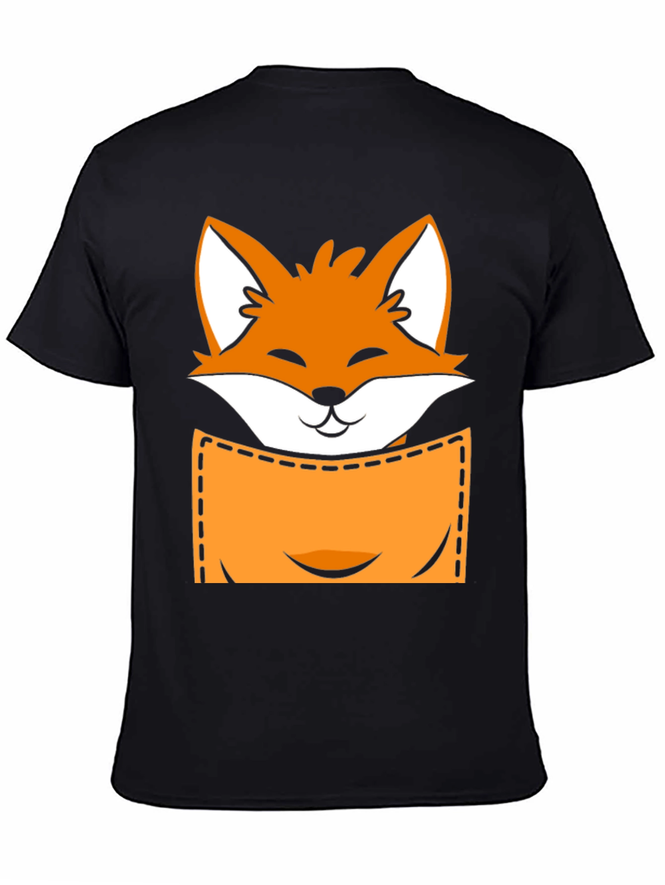 Fox Pocket T-Shirt - Novelty Graphic Tee