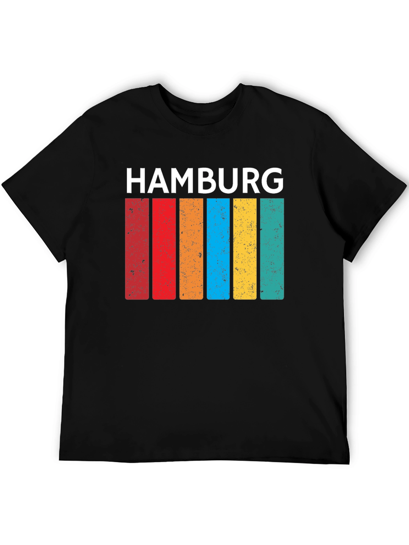 Hamburg Retro Stripes T-Shirt
