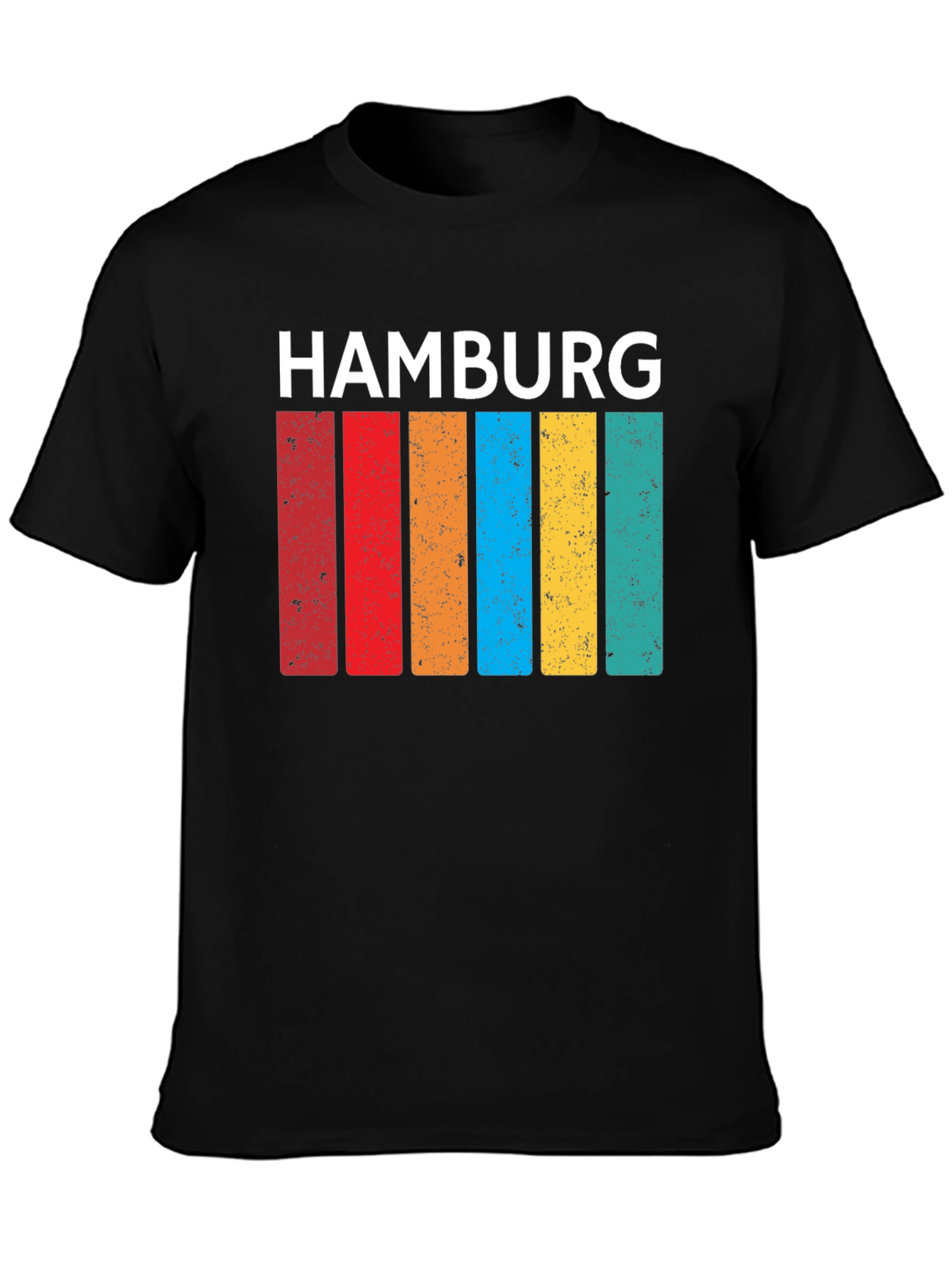 Hamburg Retro Stripes T-Shirt