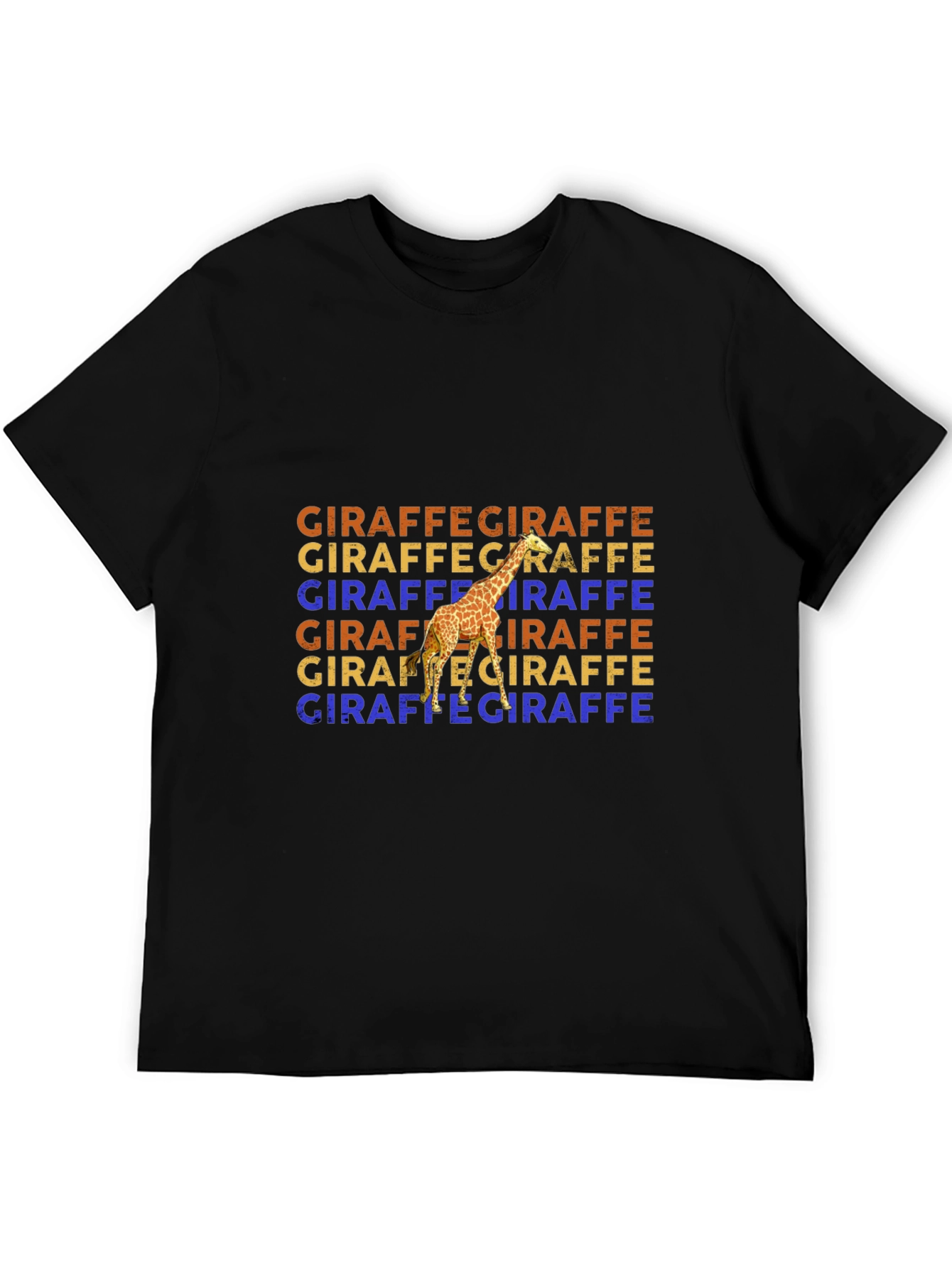 Giraffe Graphic Tee - Unique Animal Lover Design