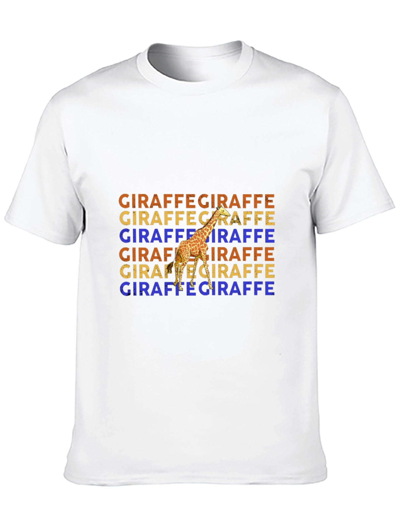 Giraffe Graphic Tee - Unique Animal Lover Design