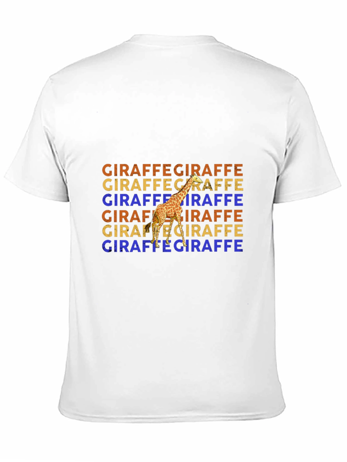 Giraffe Graphic Tee - Unique Animal Lover Design