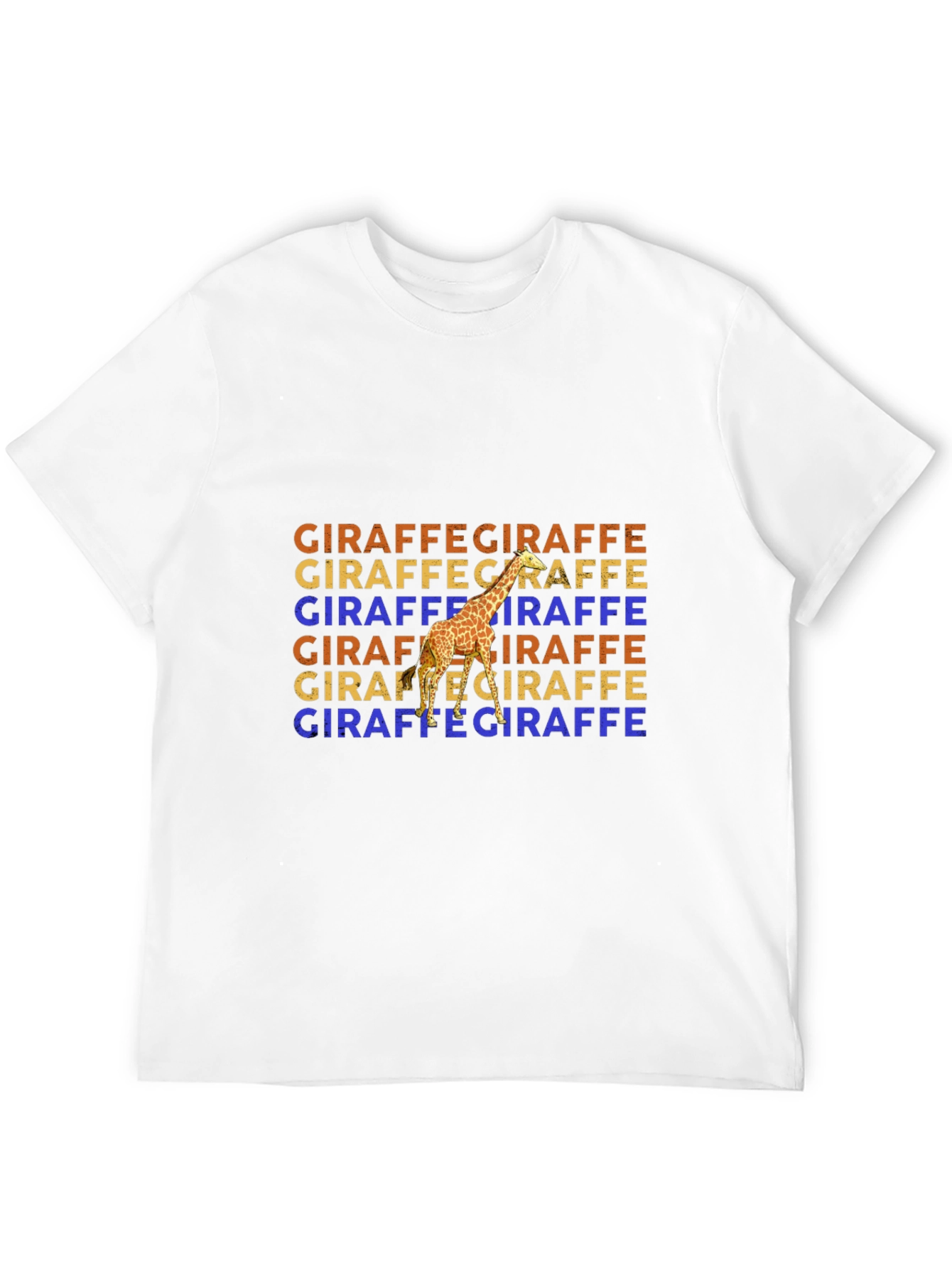 Giraffe Graphic Tee - Unique Animal Lover Design