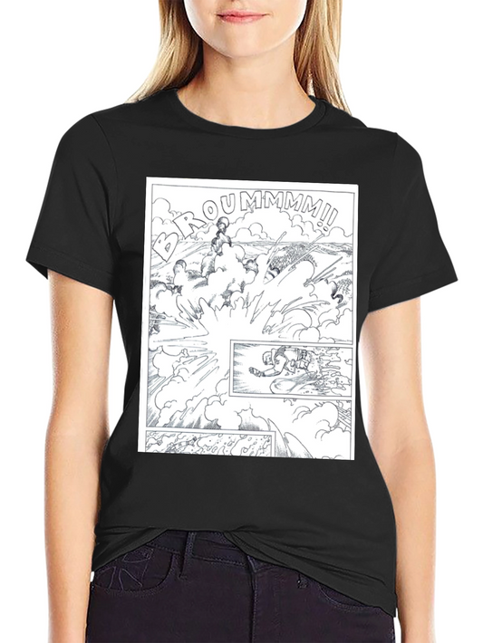 Comic Explosion Graphic Tee - Black