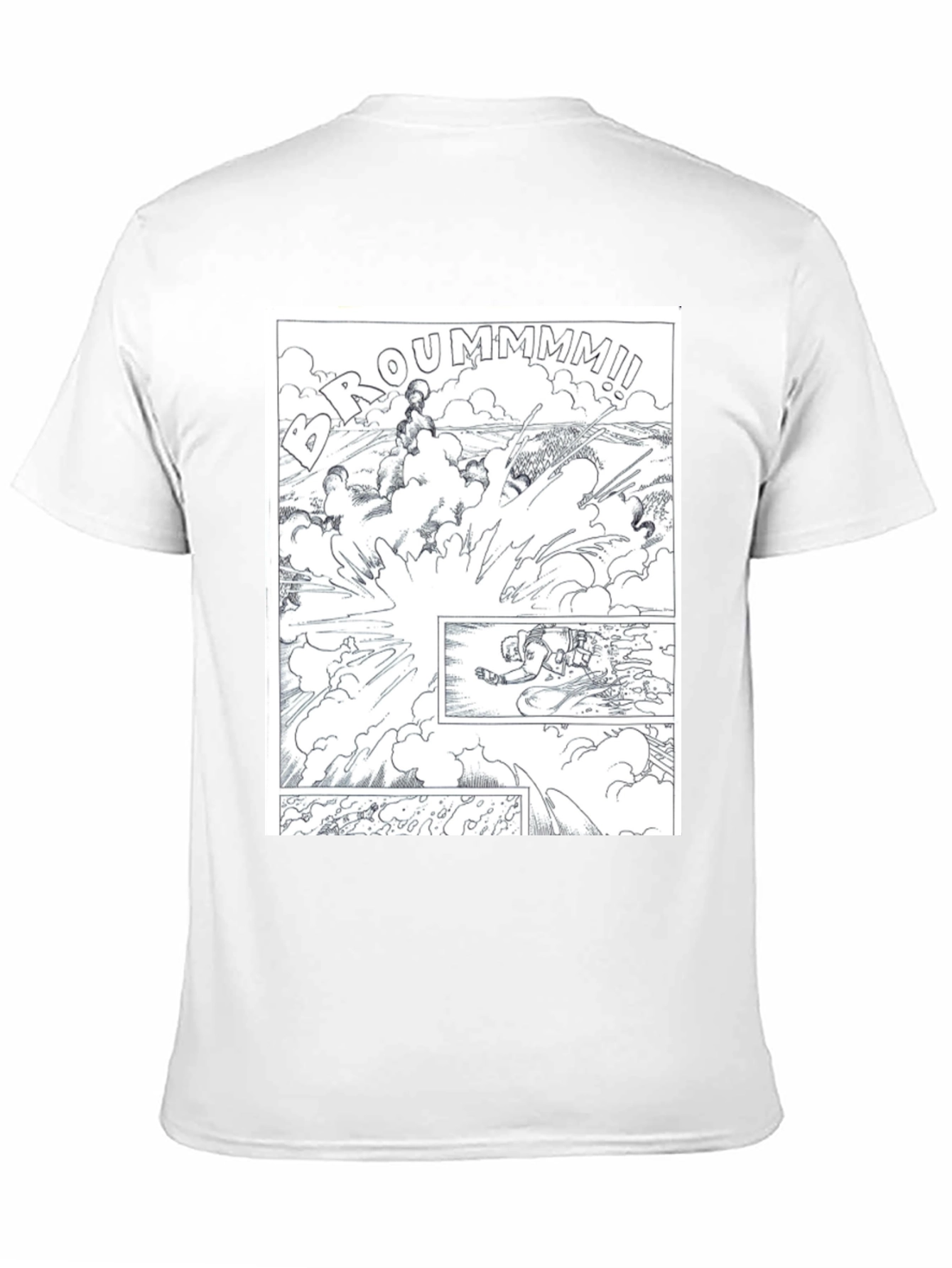 Comic Explosion Graphic Tee - Black
