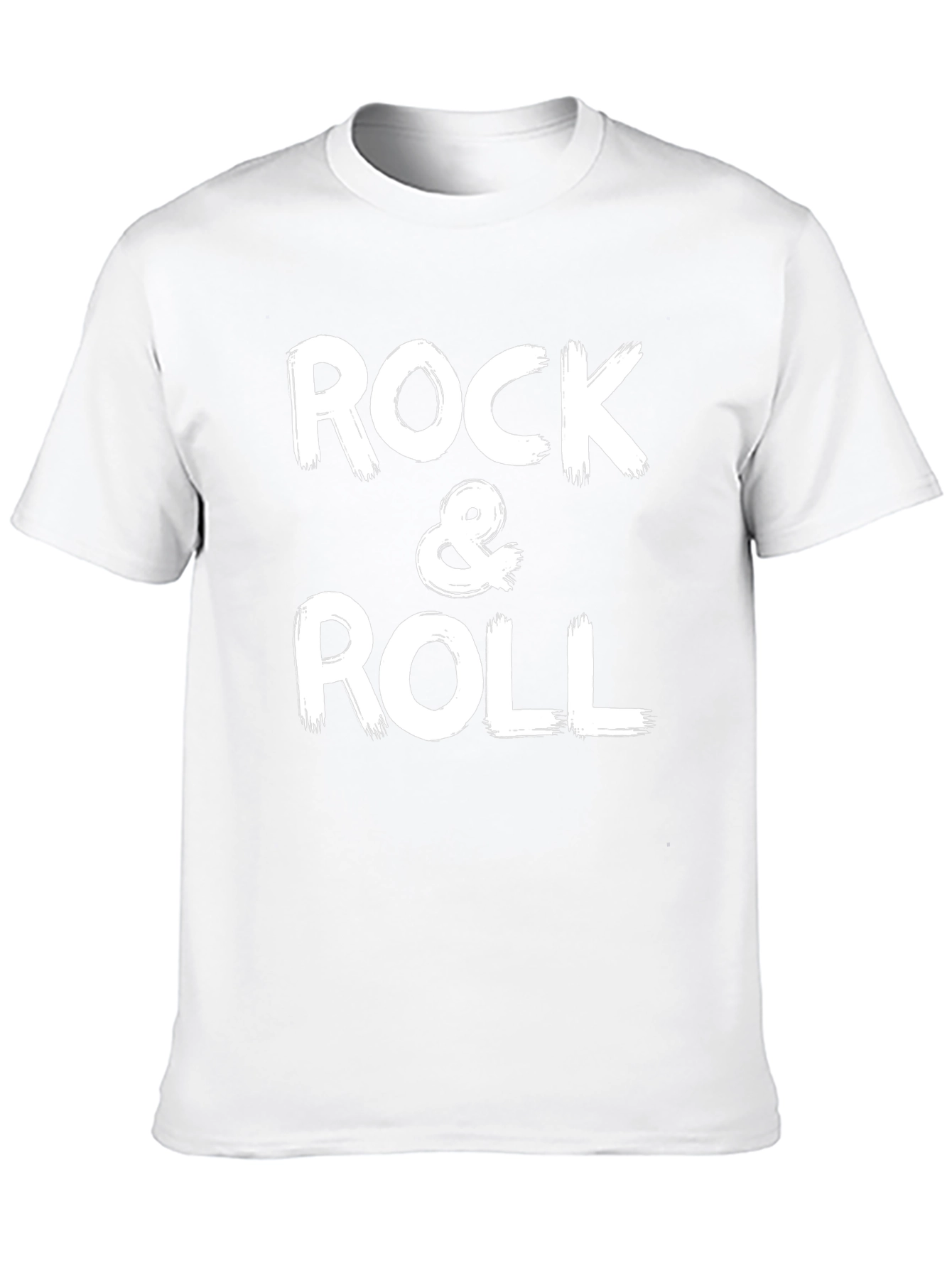 Rock & Roll Graphic Tee - Classic Black T-Shirt