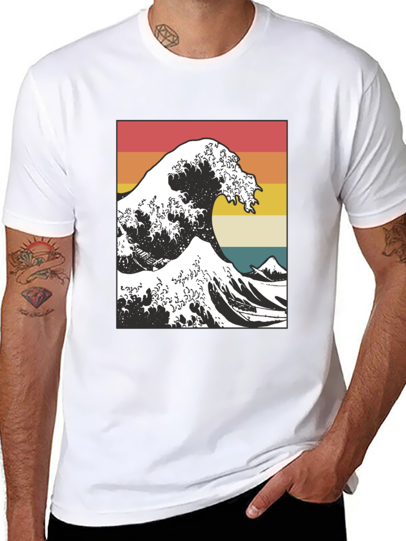 Retro Wave Graphic Tee