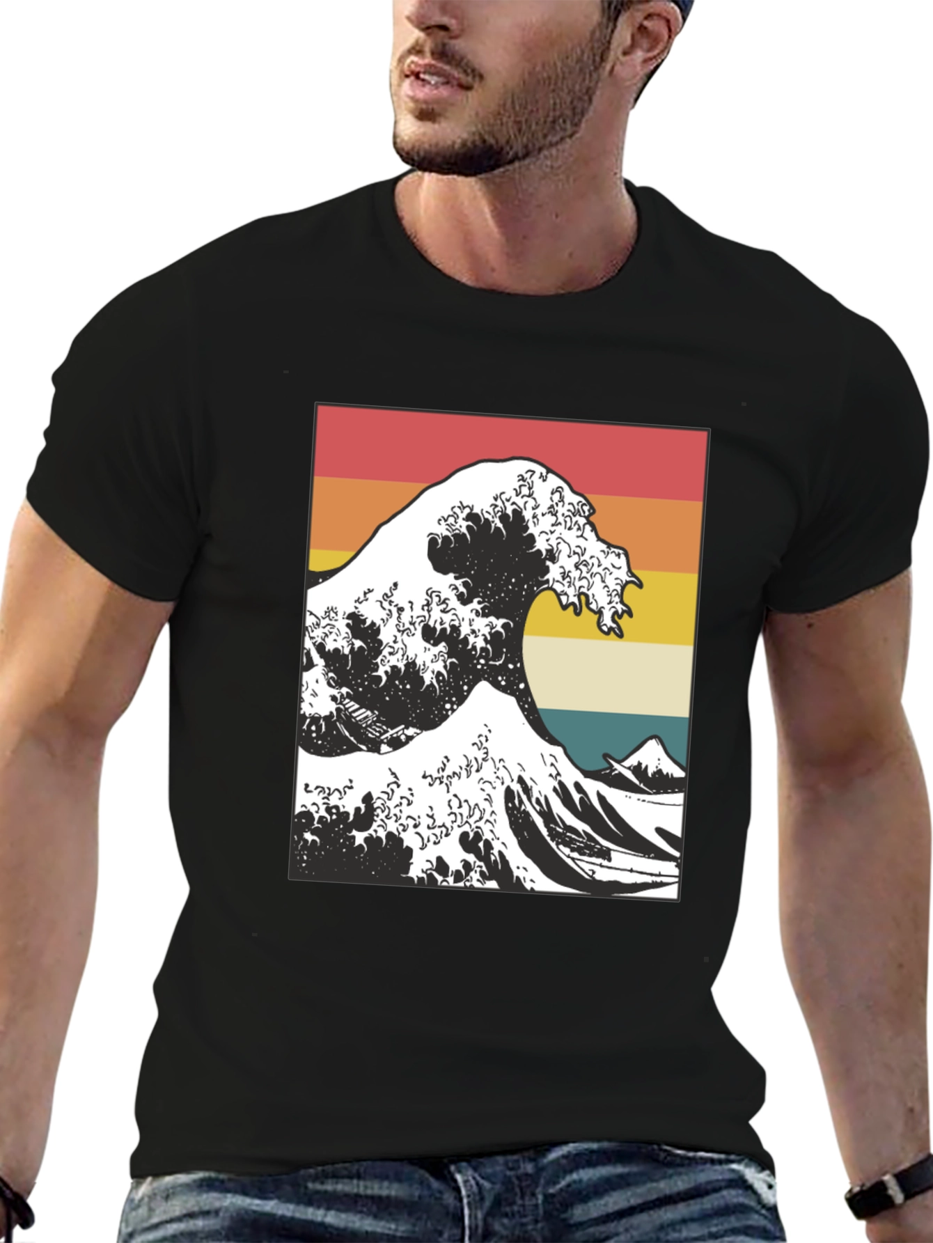 Retro Wave Graphic Tee