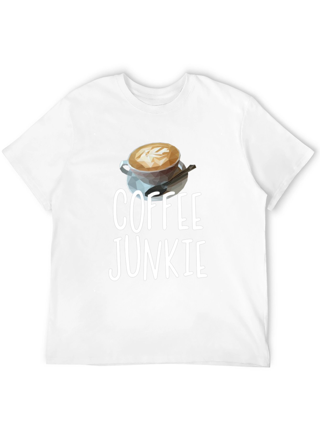 Coffee Junkie Graphic Tee - Unisex Black T-Shirt