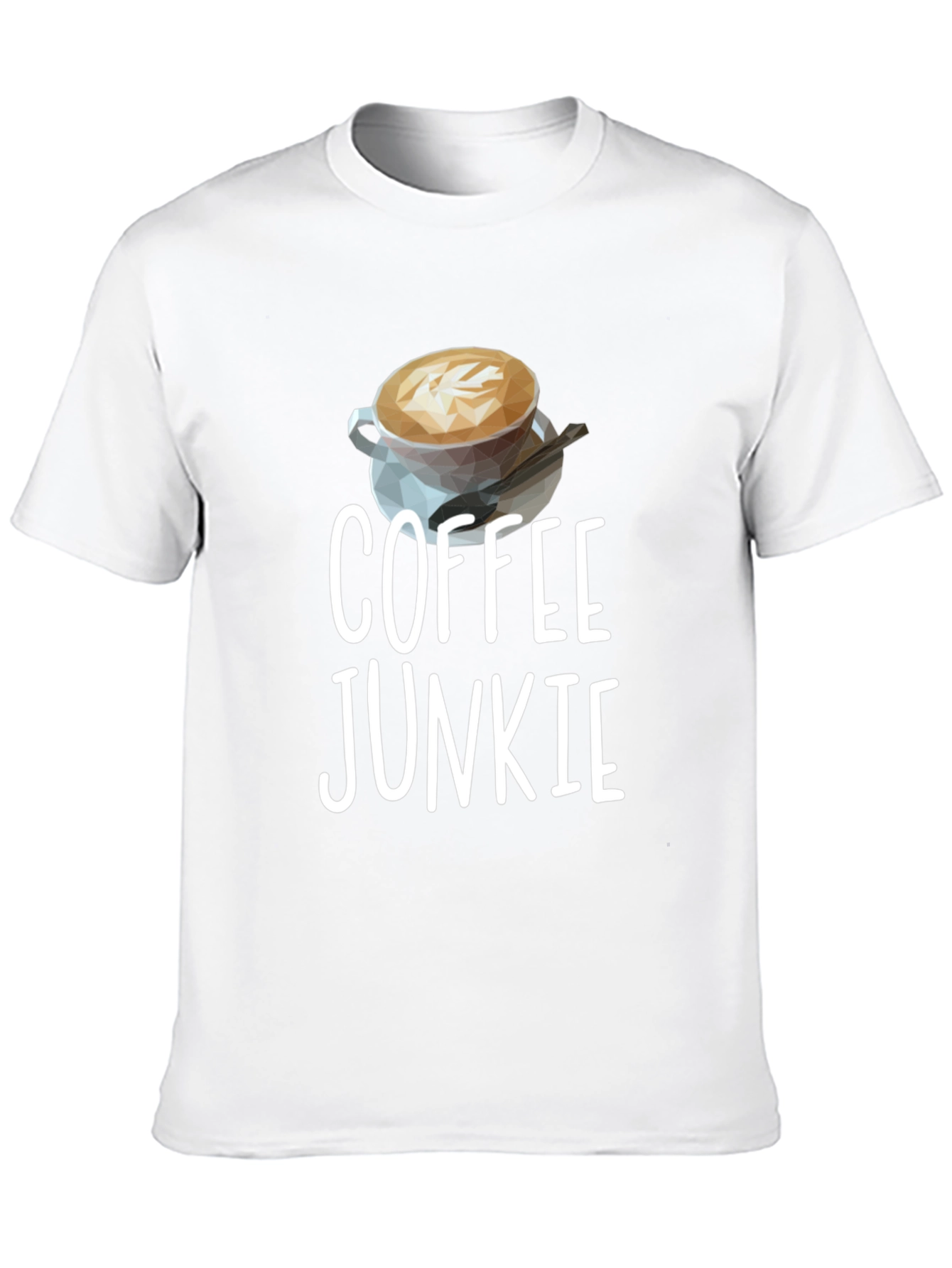 Coffee Junkie Graphic Tee - Unisex Black T-Shirt