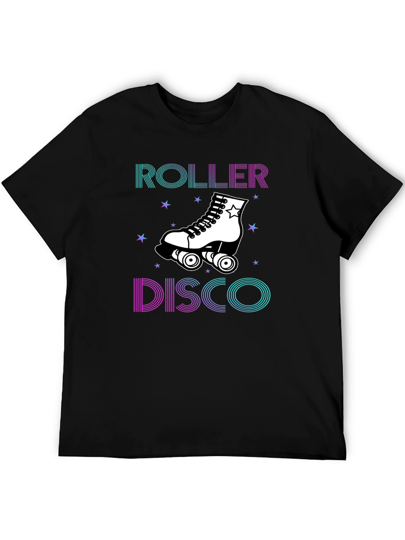 Roller Disco Graphic Tee - Retro Style