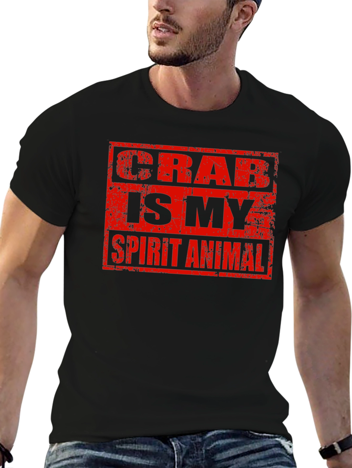 Crab Is My Spirit Animal Graphic Tee