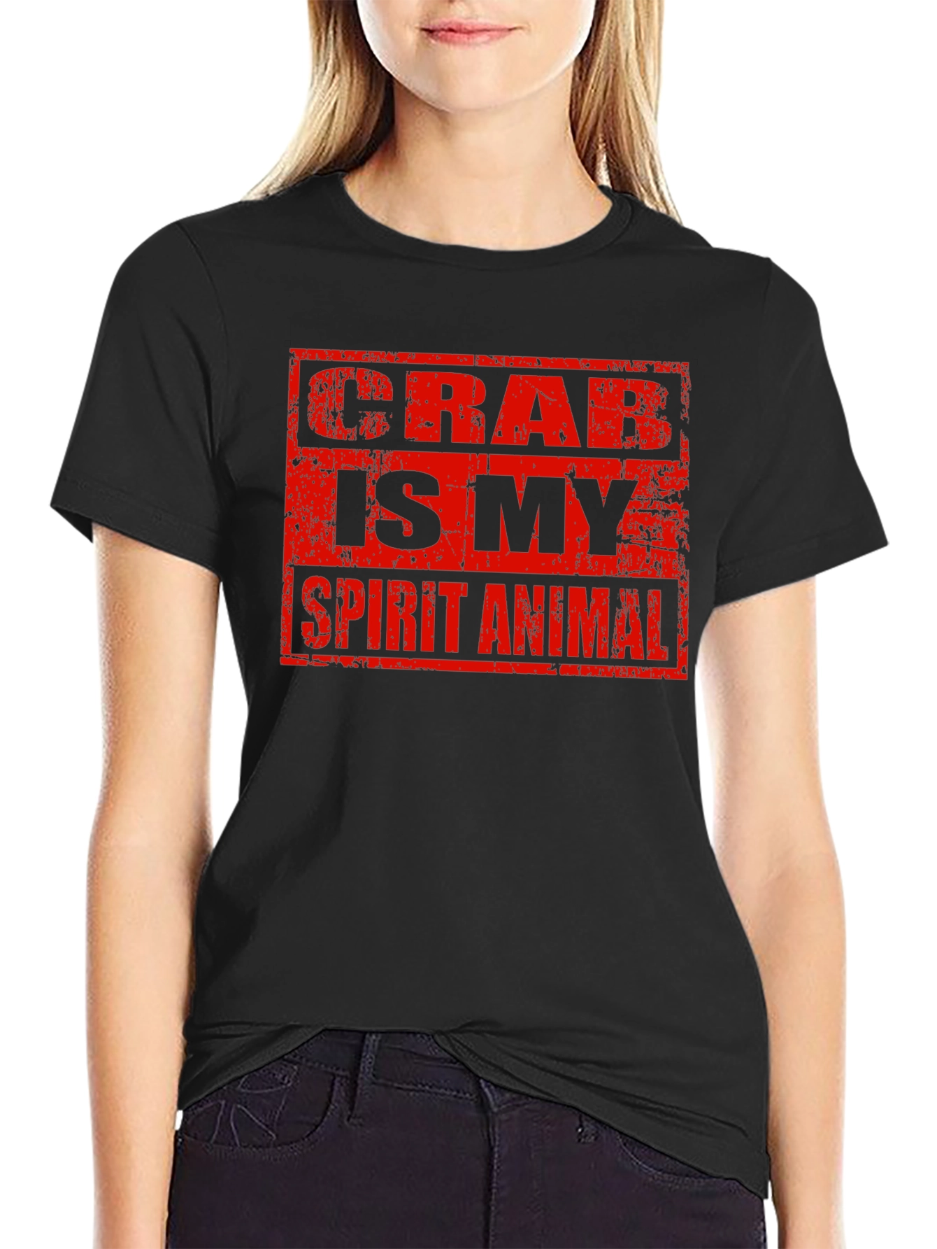 Crab Is My Spirit Animal Graphic Tee