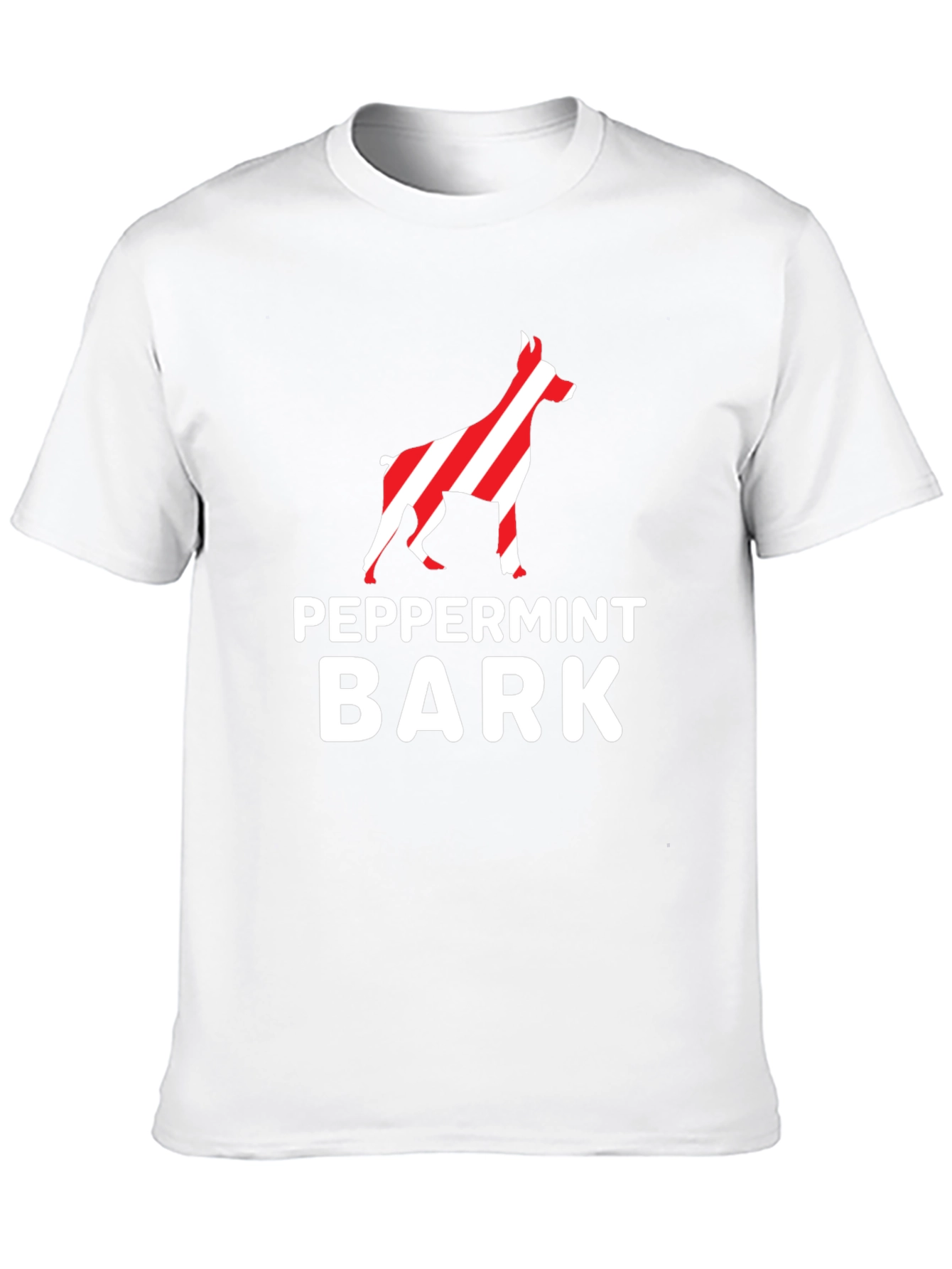 Peppermint Bark Dog Breed Graphic Tee