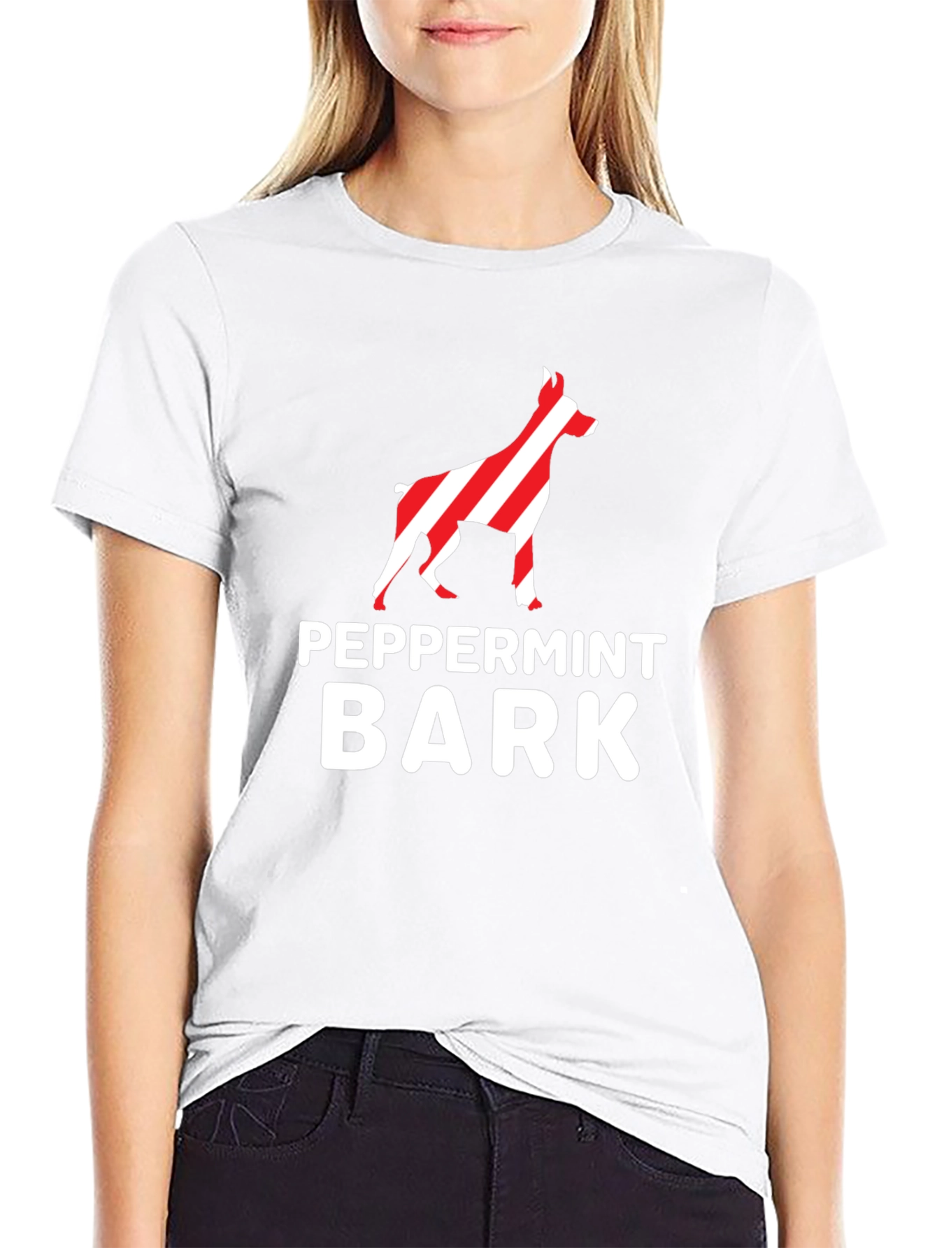 Peppermint Bark Dog Breed Graphic Tee