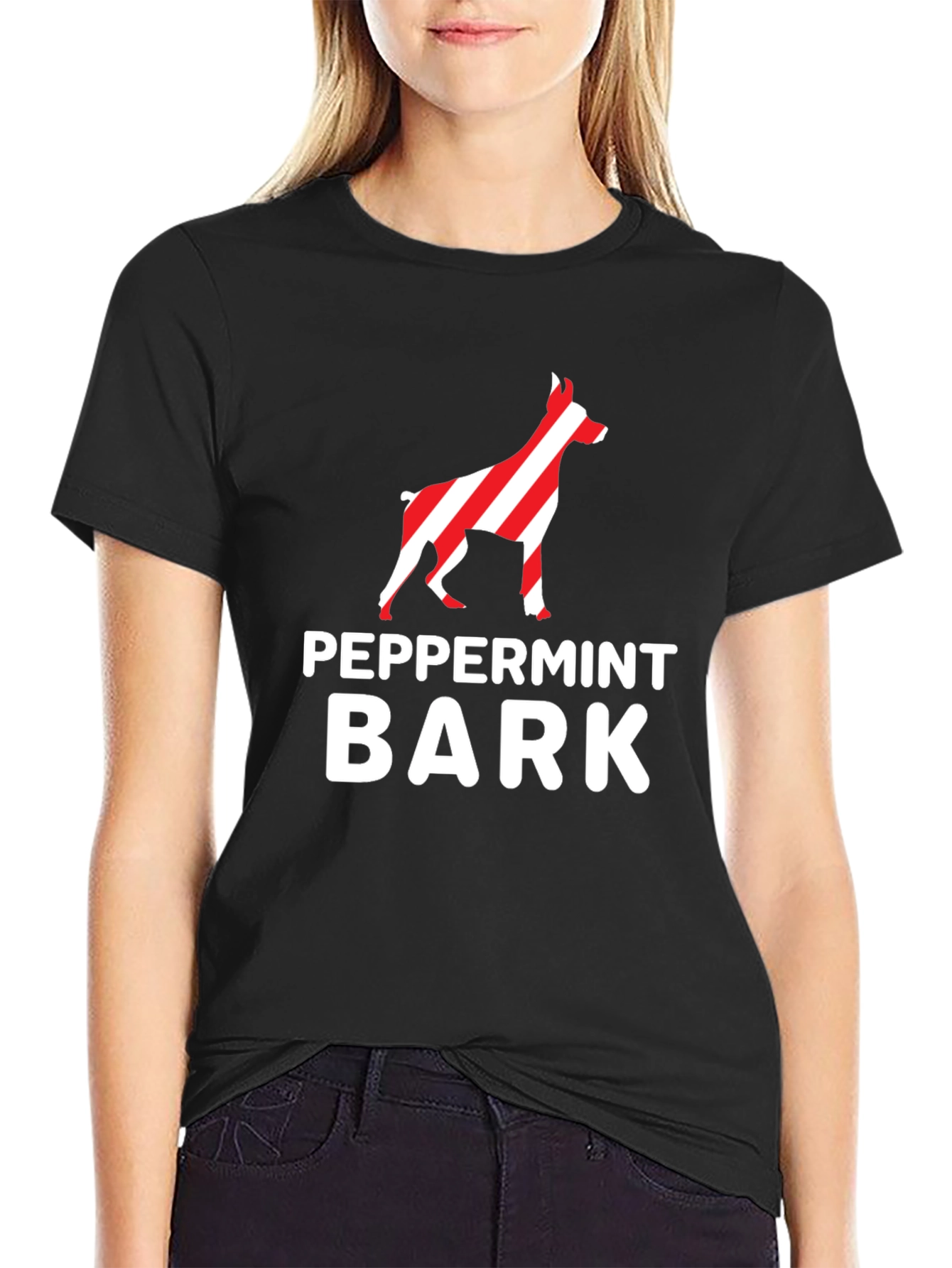 Peppermint Bark Dog Breed Graphic Tee