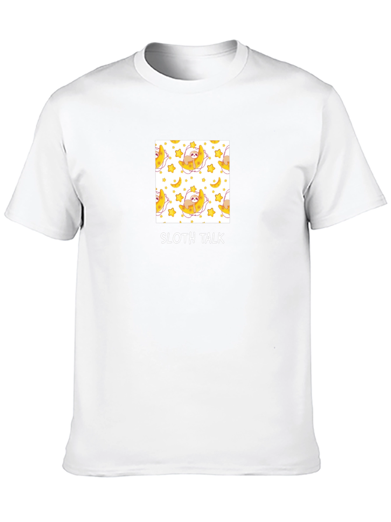 Sloth Talk Graphic T-Shirt - Cute & Comfy