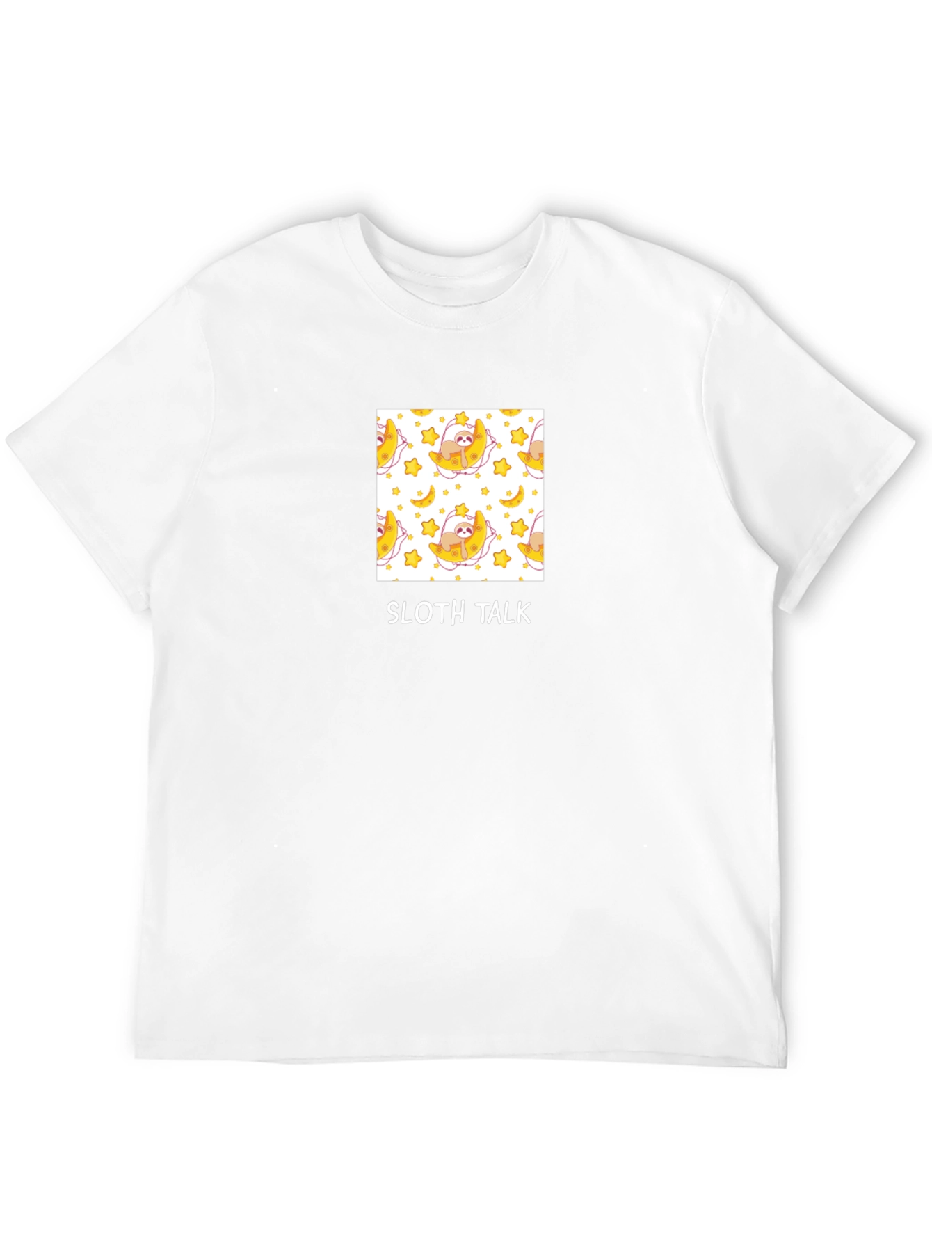 Sloth Talk Graphic T-Shirt - Cute & Comfy