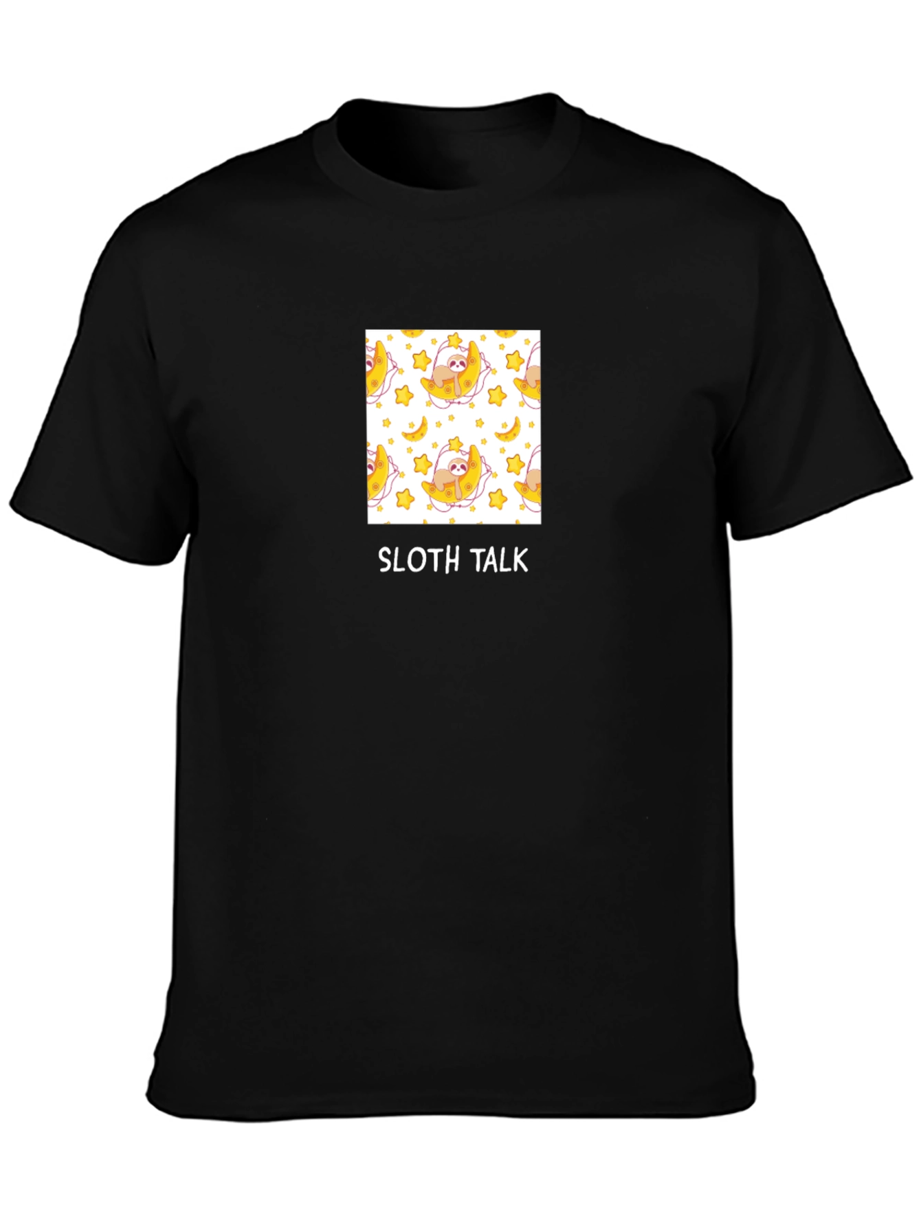 Sloth Talk Graphic T-Shirt - Cute & Comfy