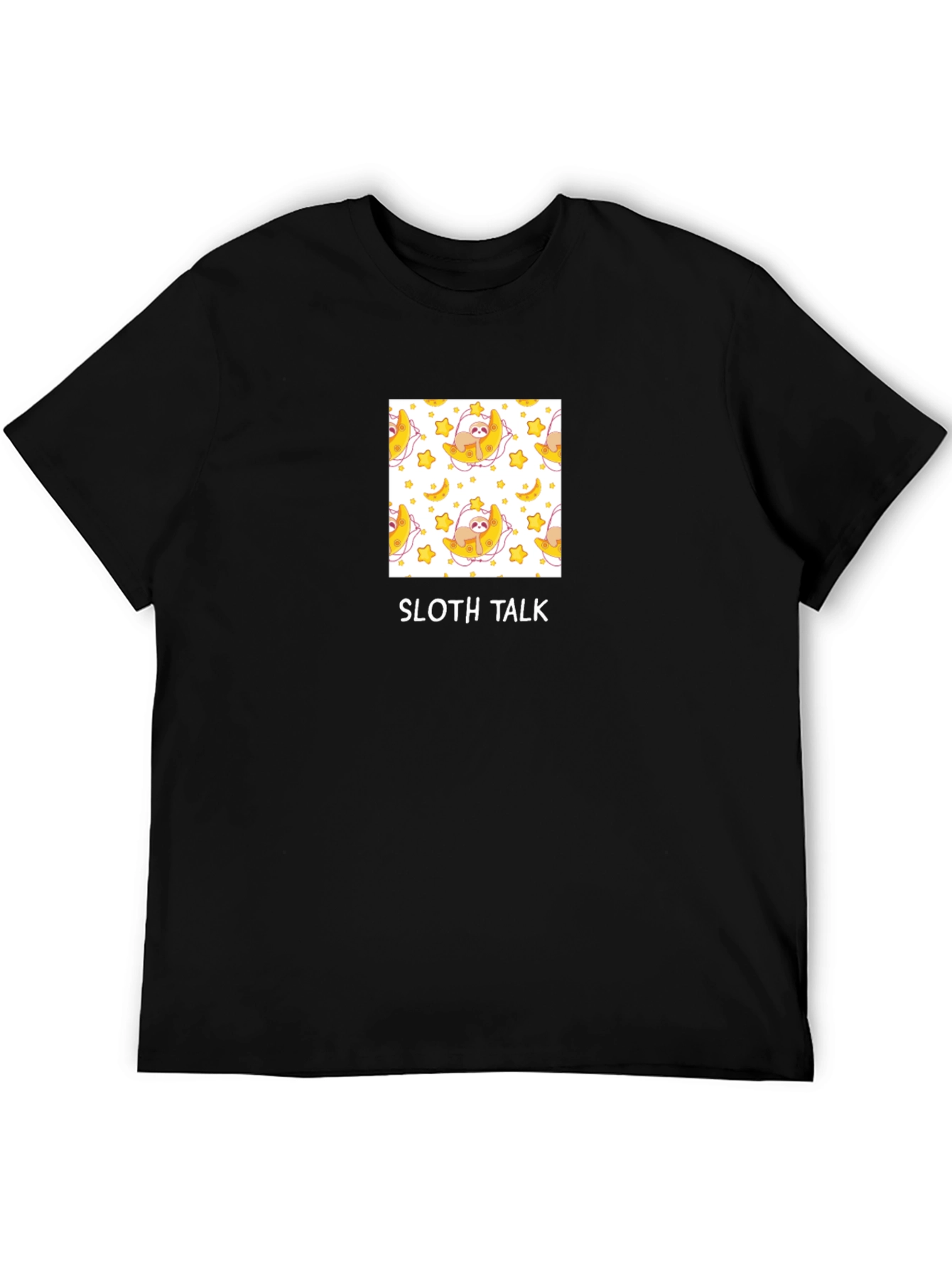 Sloth Talk Graphic T-Shirt - Cute & Comfy