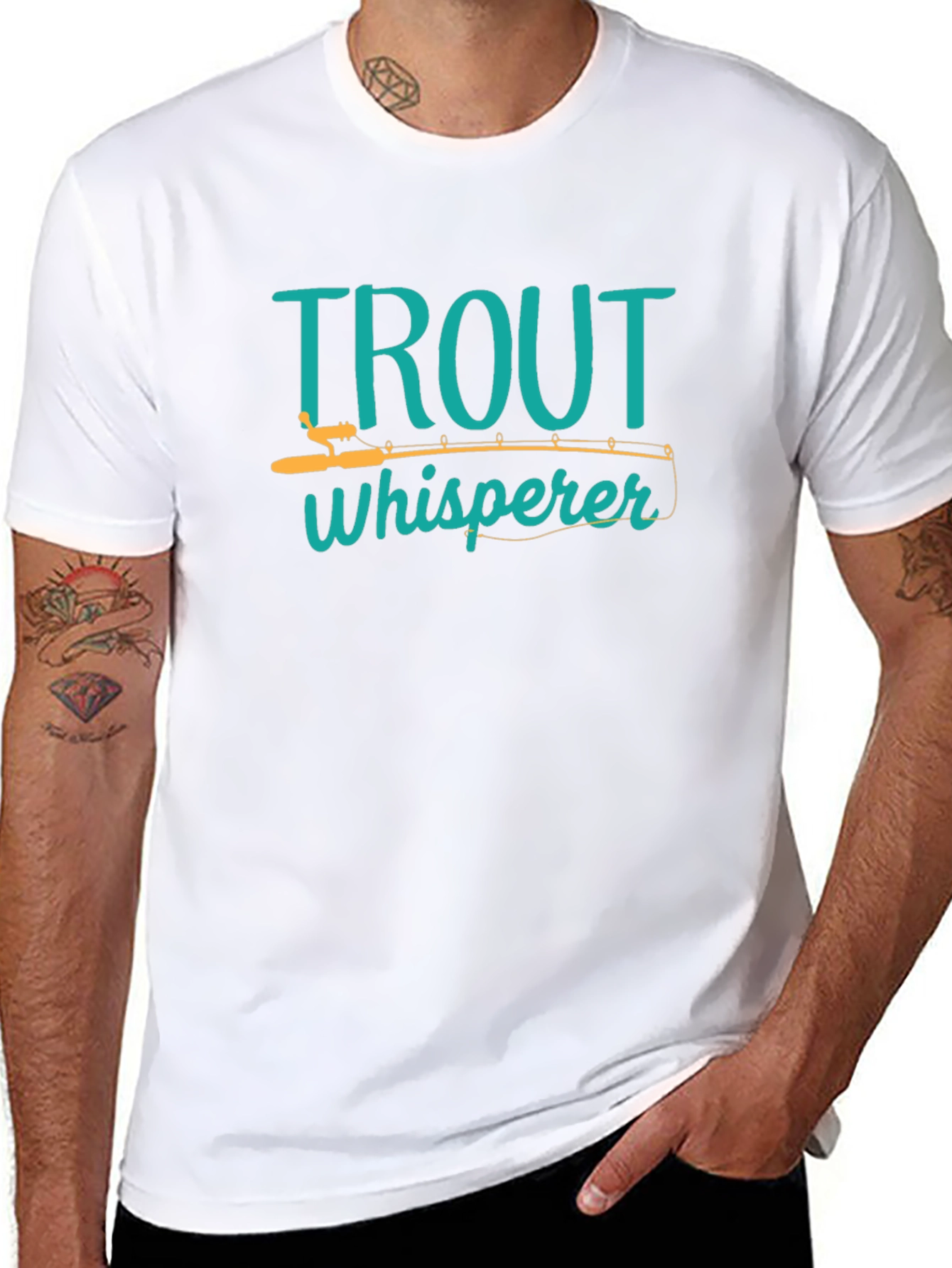 Trout Whisperer Graphic Tee
