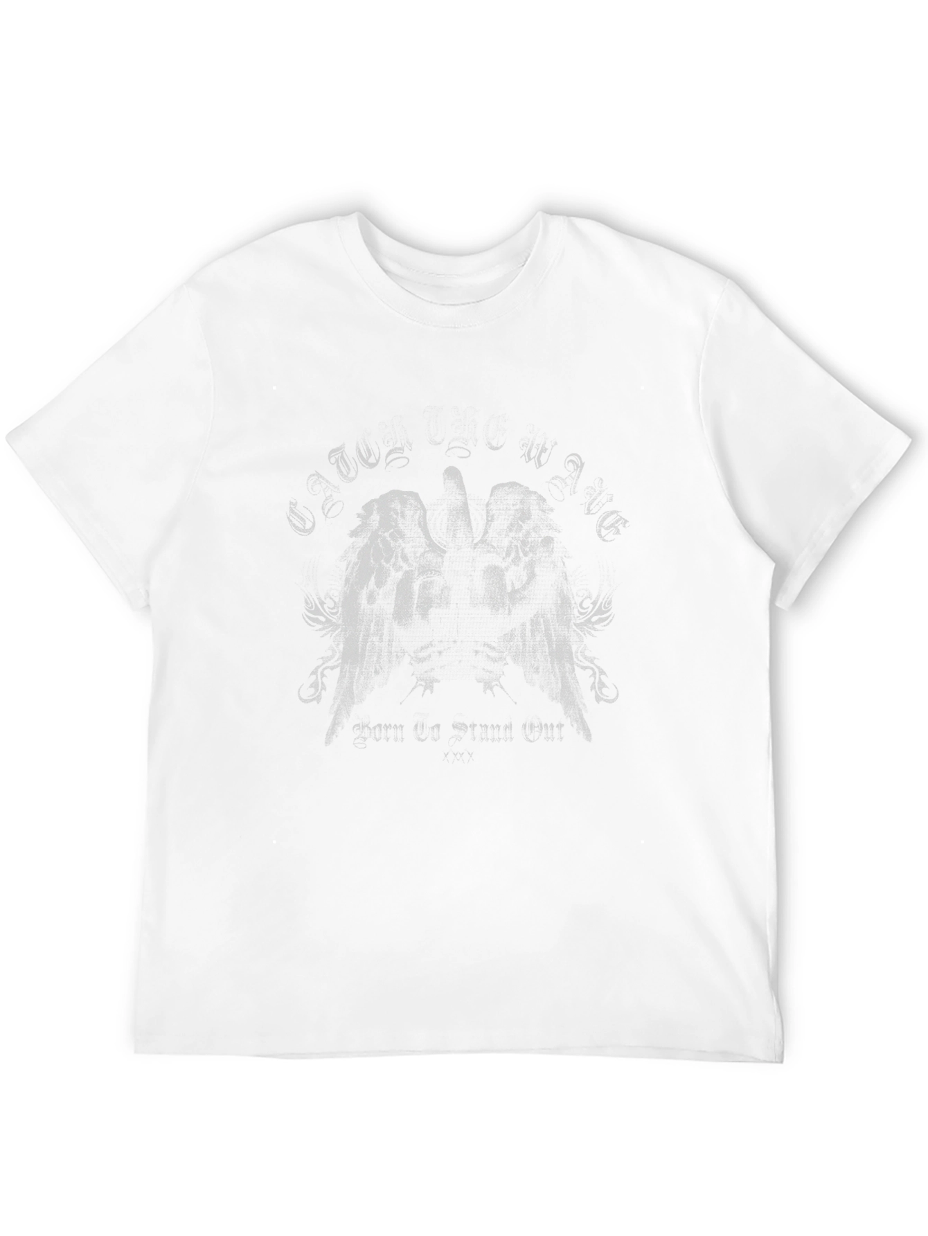 Ravens Gate Graphic Black T-Shirt