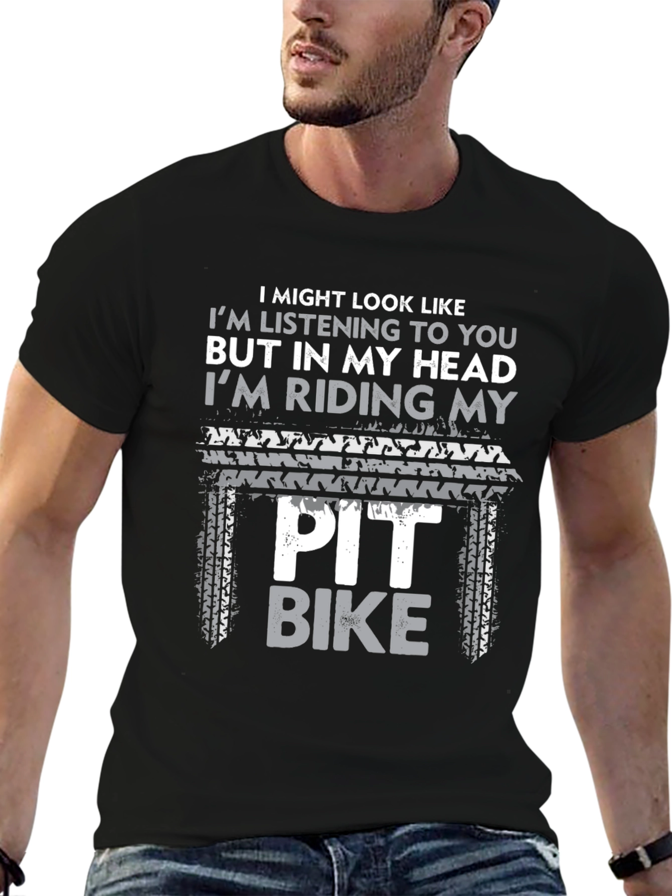 Pit Bike Rider T-Shirt - Motorcycle Lover Tee