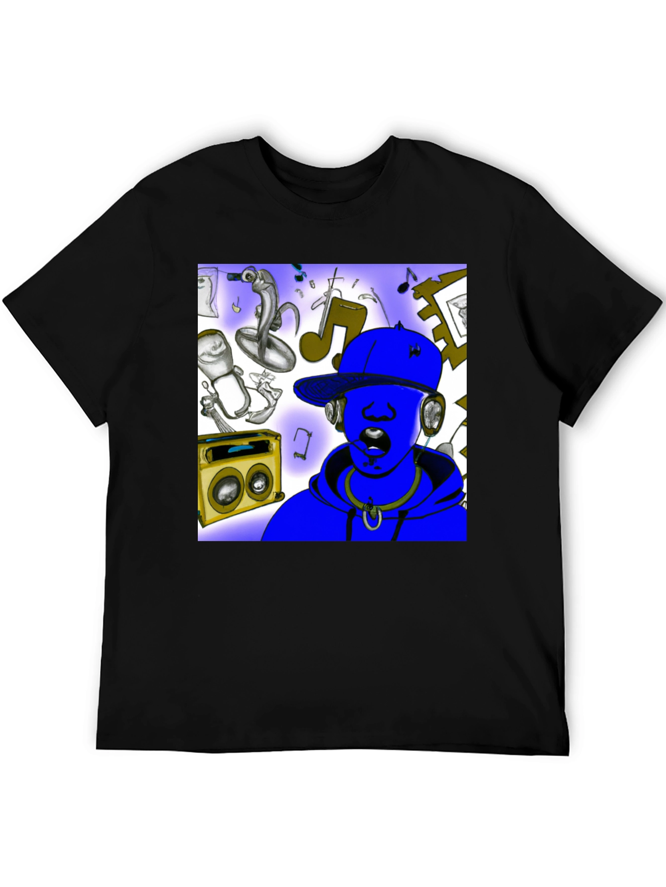 Cool Graphic Tee - Music Vibe
