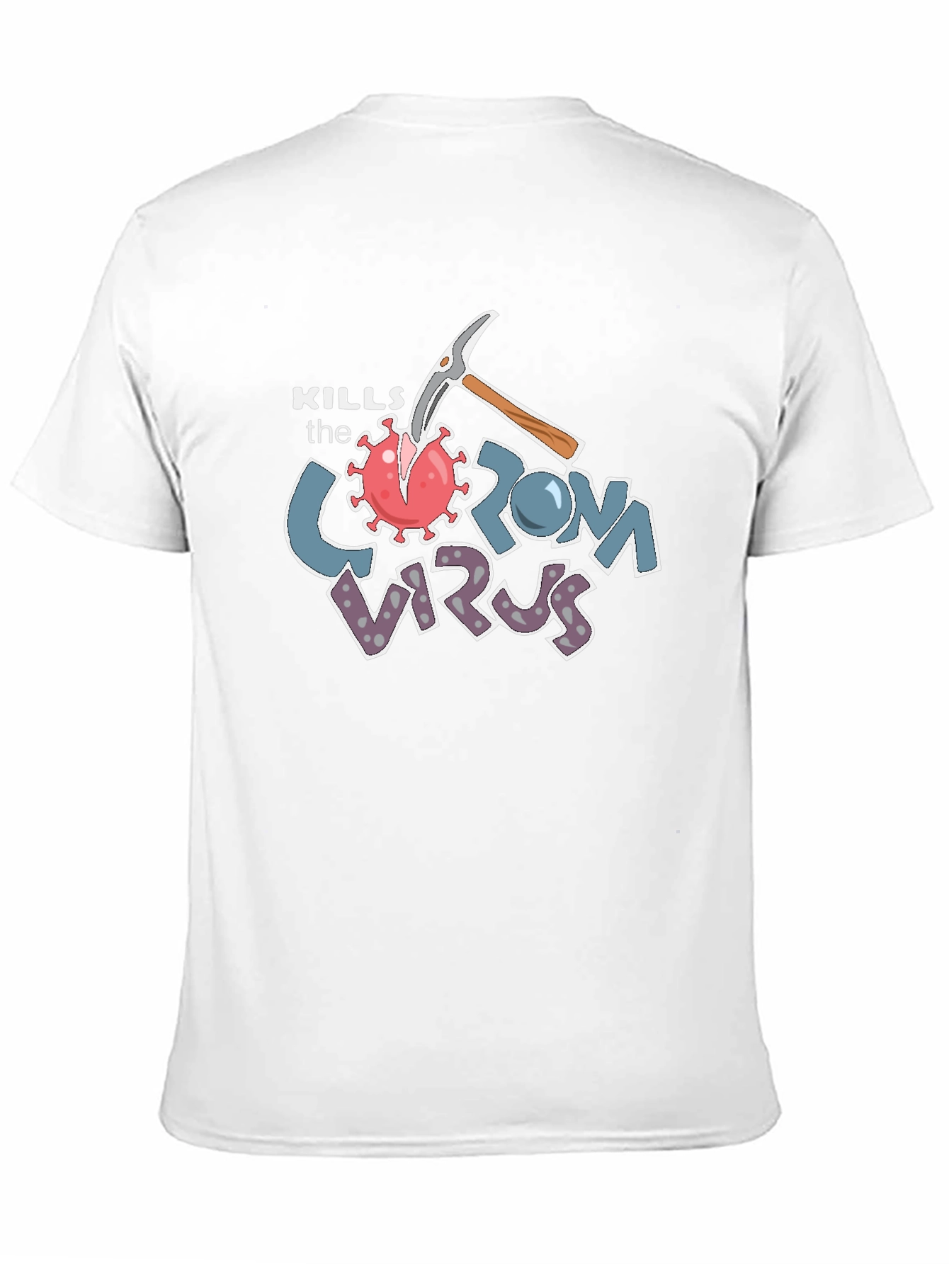 Kills the Corona Virus Graphic T-Shirt