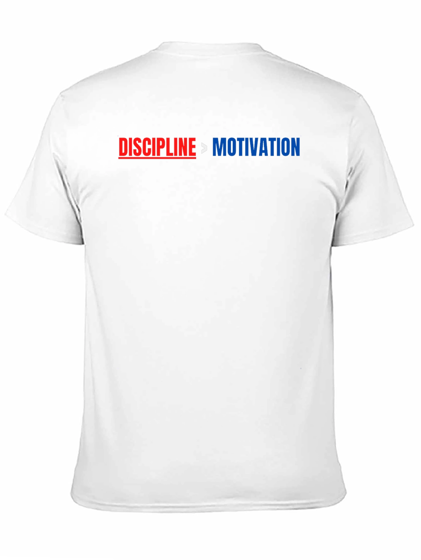 Discipline Over Motivation Graphic T-Shirt