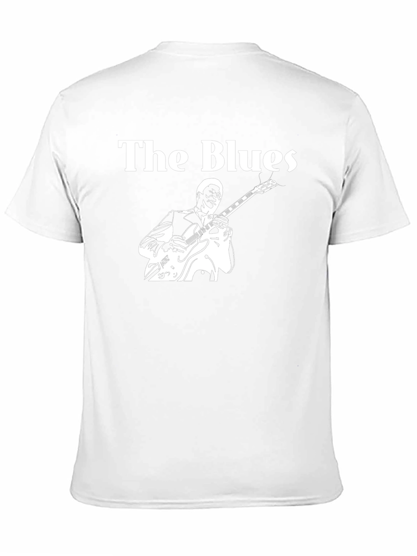 The Blues Guitarist T-Shirt - Classic Music Tee