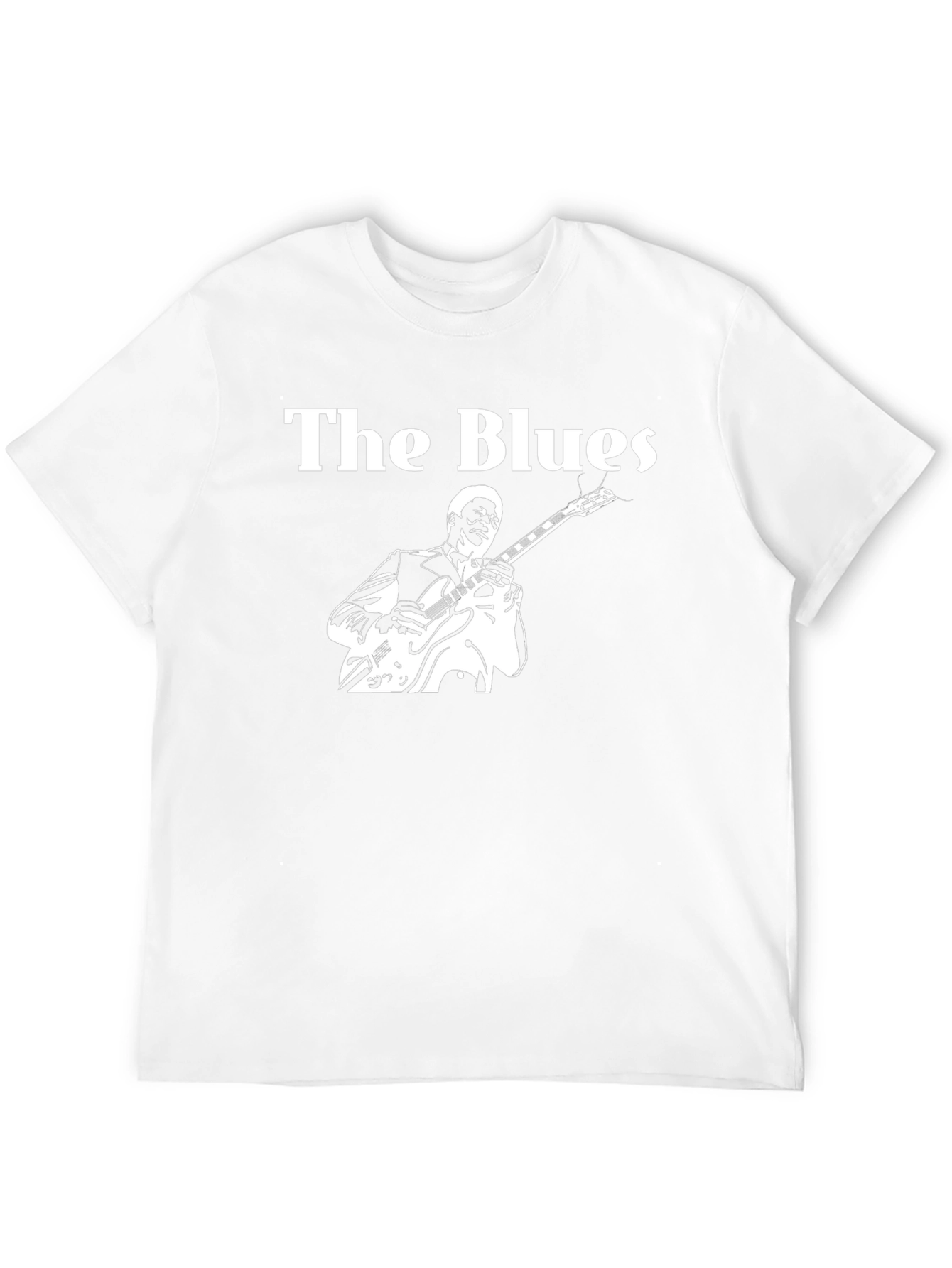 The Blues Guitarist T-Shirt - Classic Music Tee