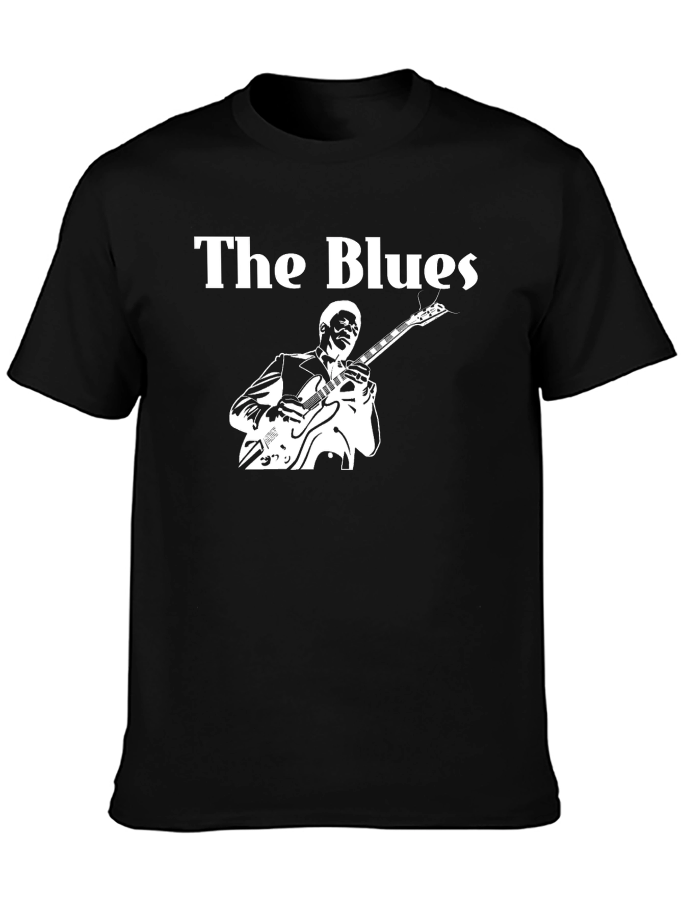 The Blues Guitarist T-Shirt - Classic Music Tee