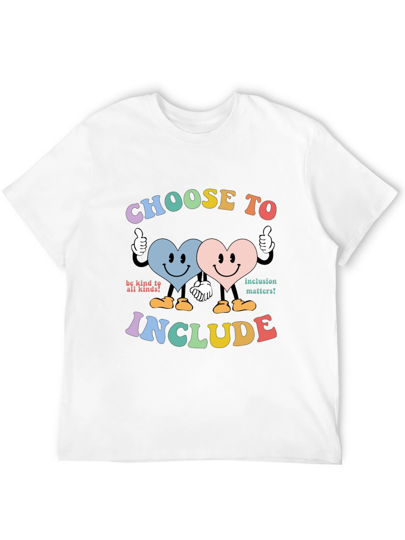 Choose to Include Graphic Tee - Unisex Black T-Shirt