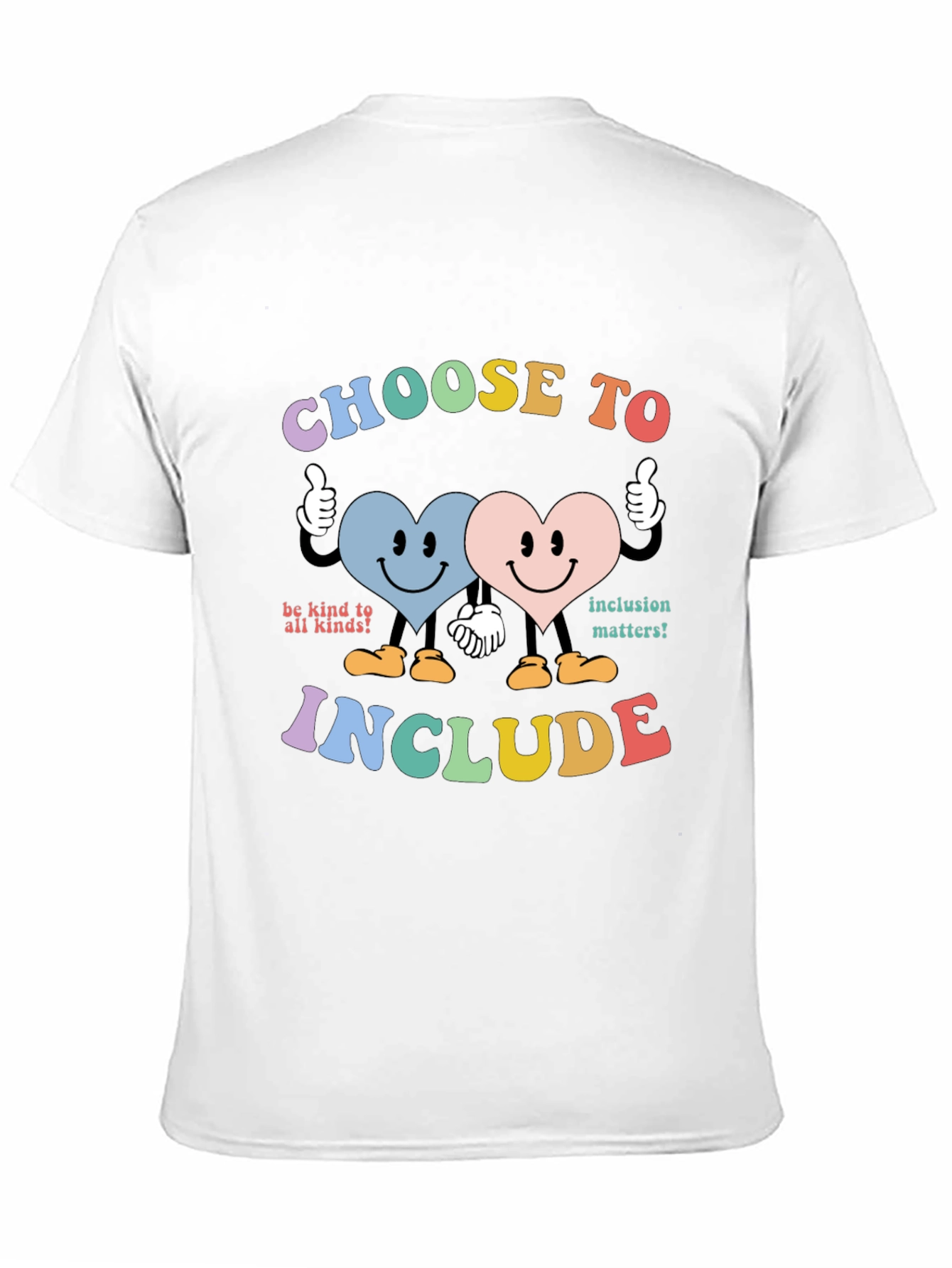Choose to Include Graphic Tee - Unisex Black T-Shirt
