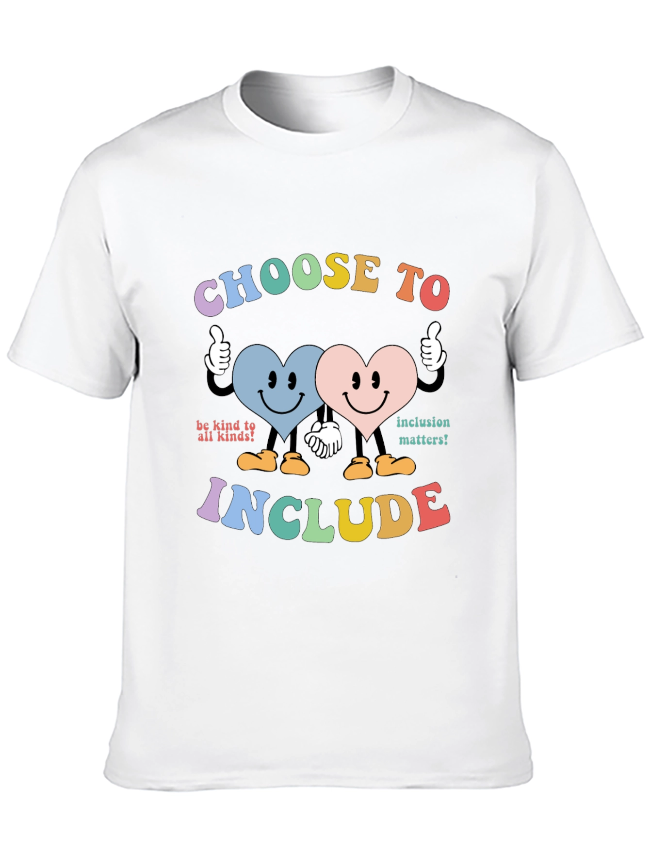 Choose to Include Graphic Tee - Unisex Black T-Shirt