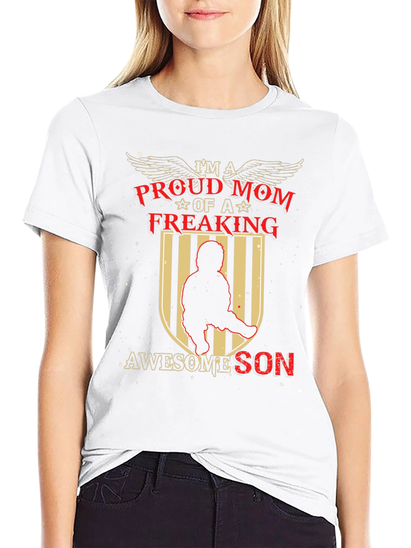 Proud Mom of an Awesome Son T-Shirt